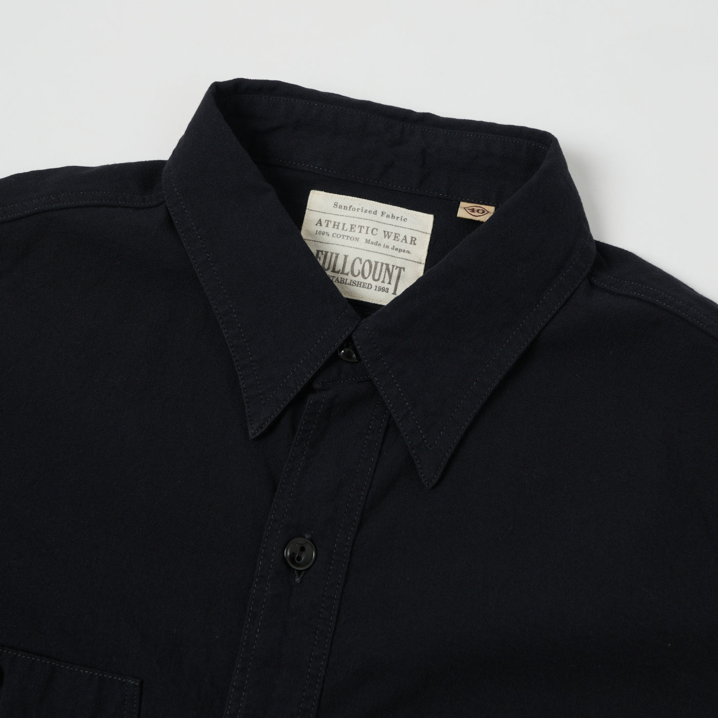 FULLCOUNT 4810 5oz Chambray Work Shirt - Black
