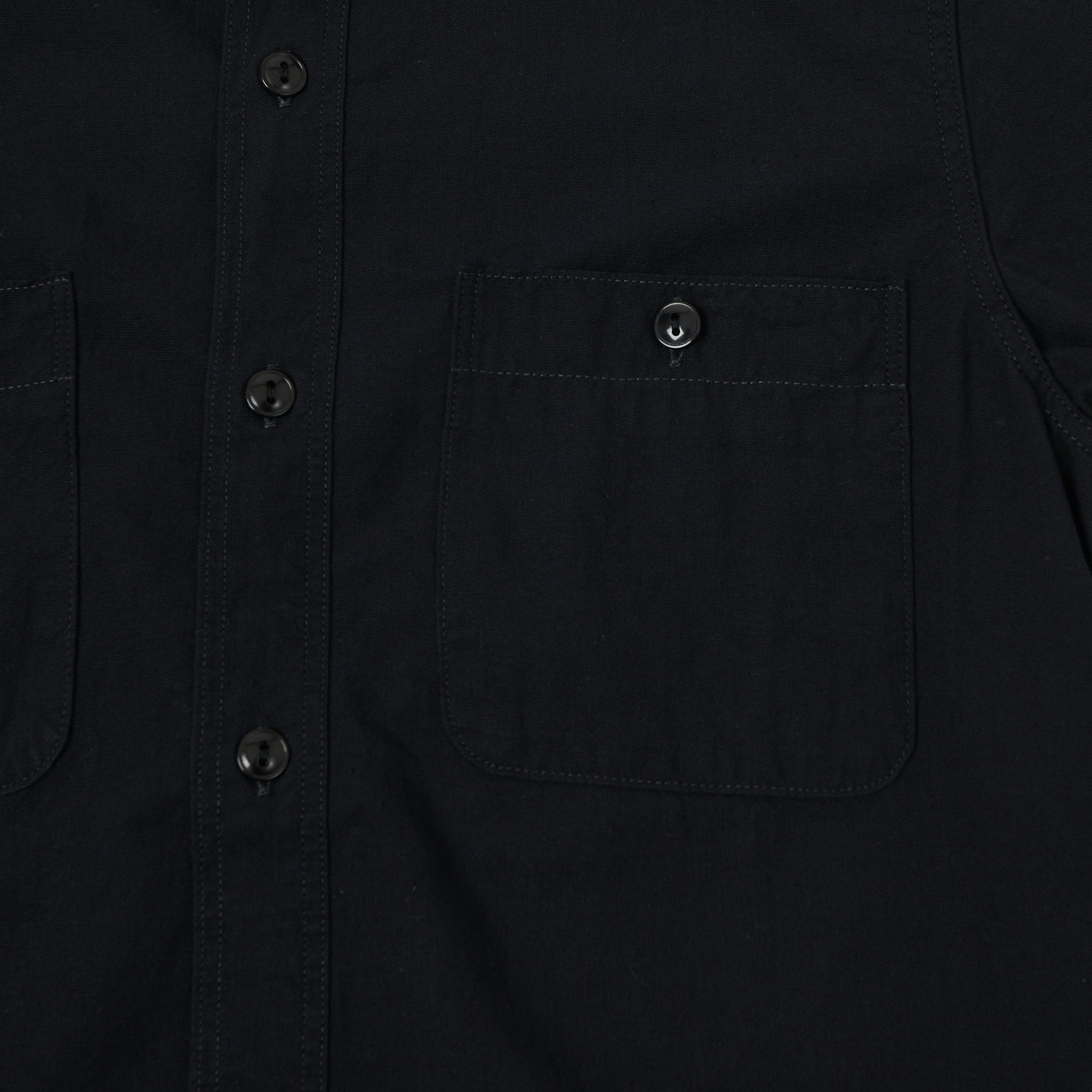 FULLCOUNT 4821 5oz Chambray Work Shirt - Black