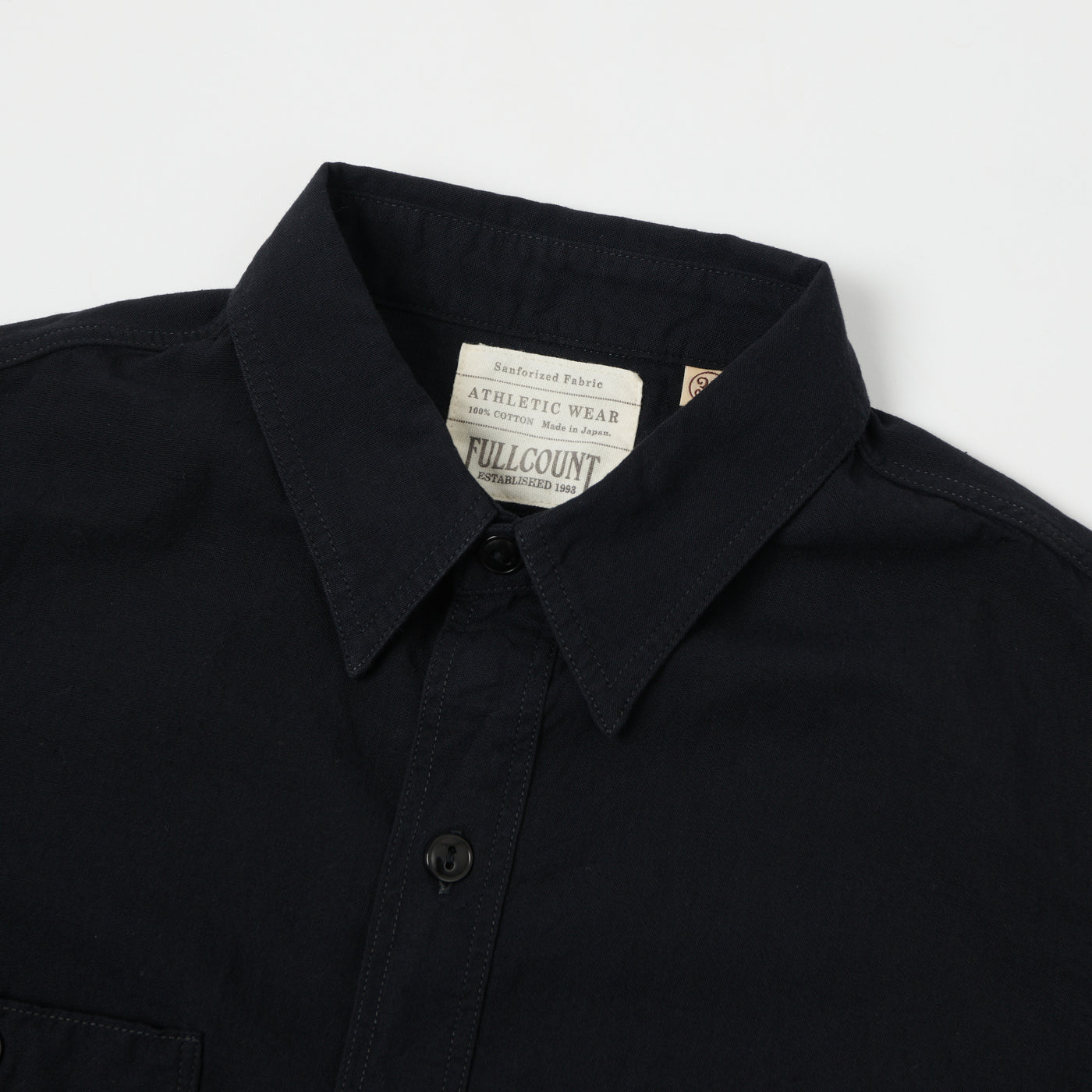 FULLCOUNT 4821 5oz Chambray Work Shirt - Black