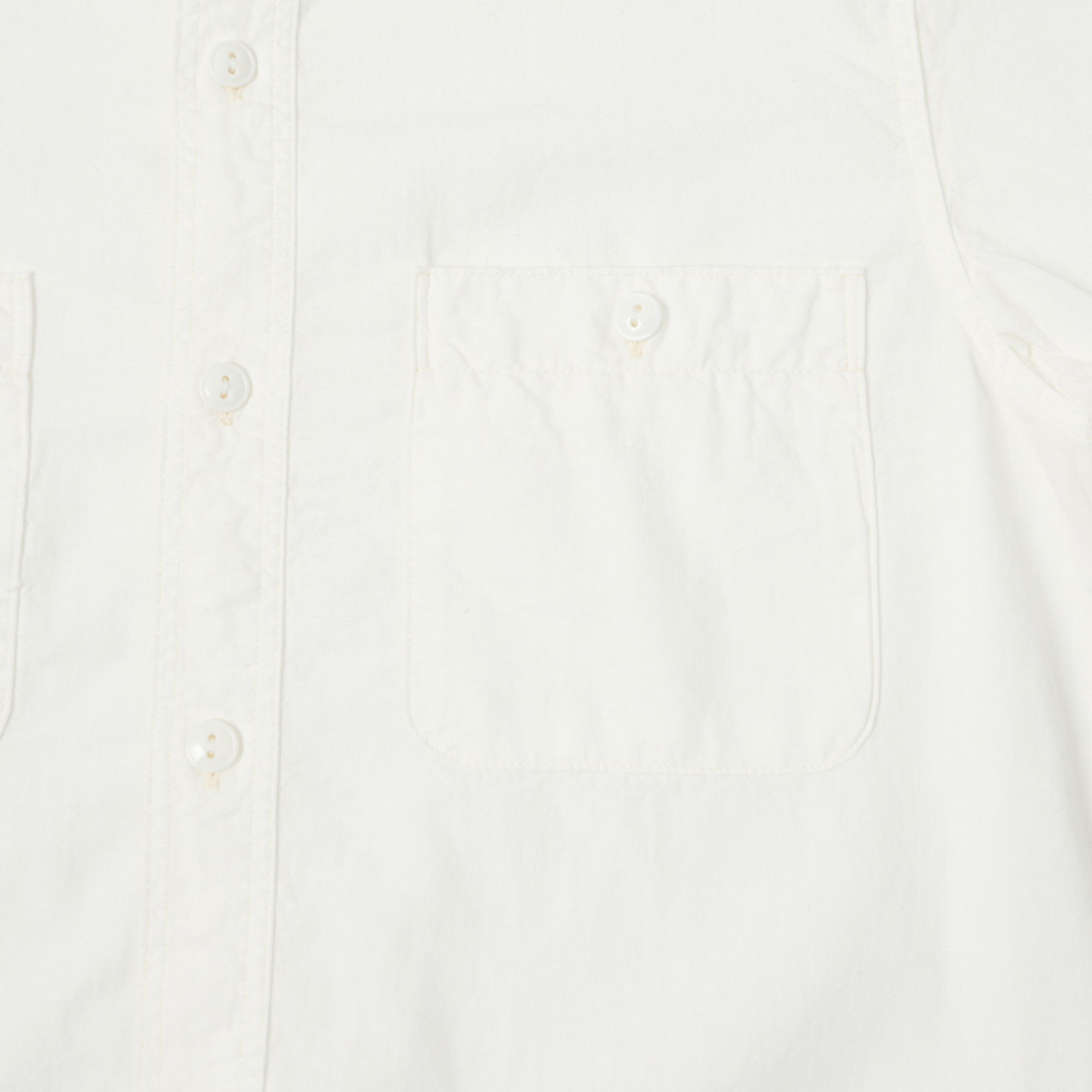 FULLCOUNT 4821 5oz Chambray Work Shirt - White