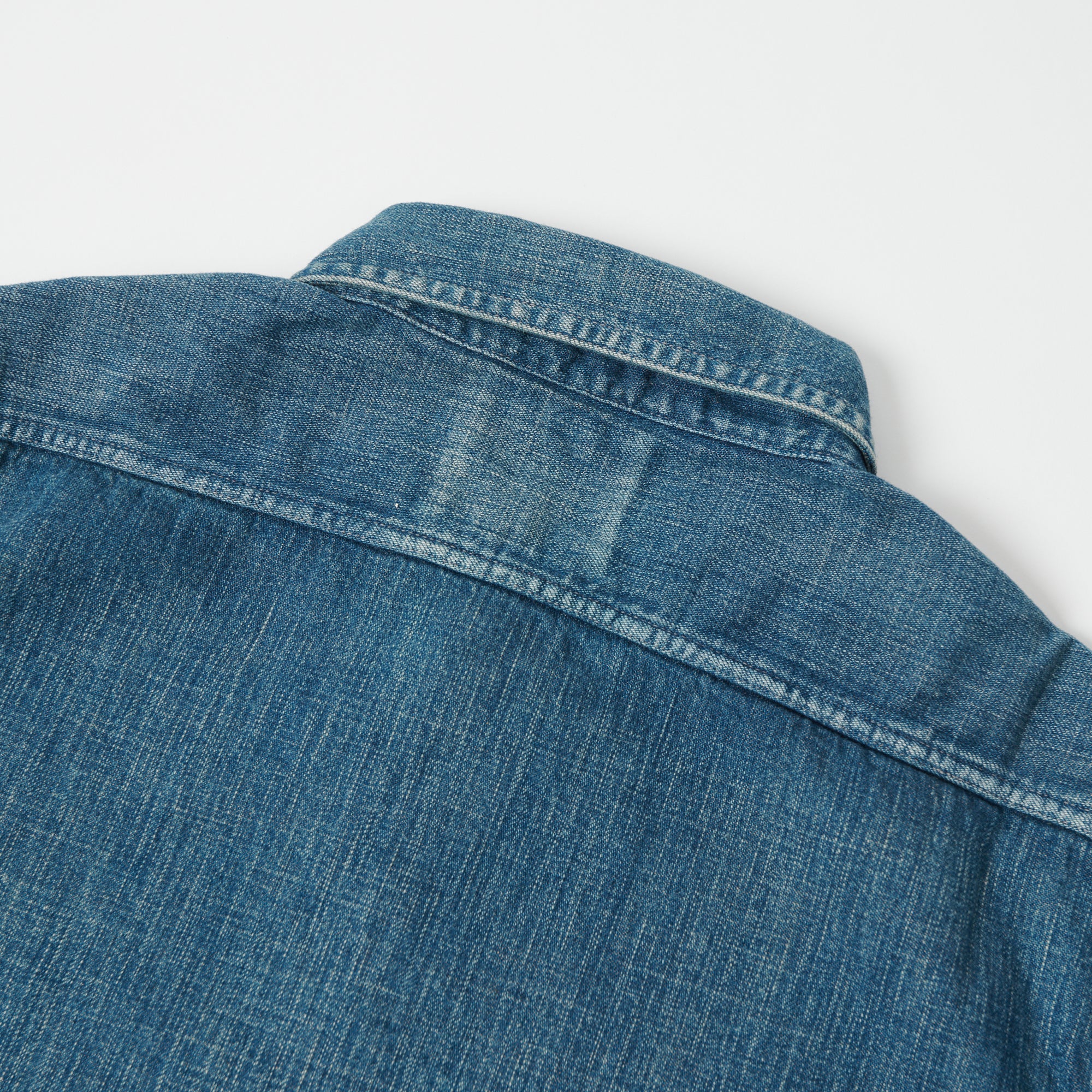 FULLCOUNT 4890 8oz Denim Work Shirt - Hand Wash