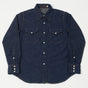 FULLCOUNT 4894 Denim Western Shirt - Rinsed