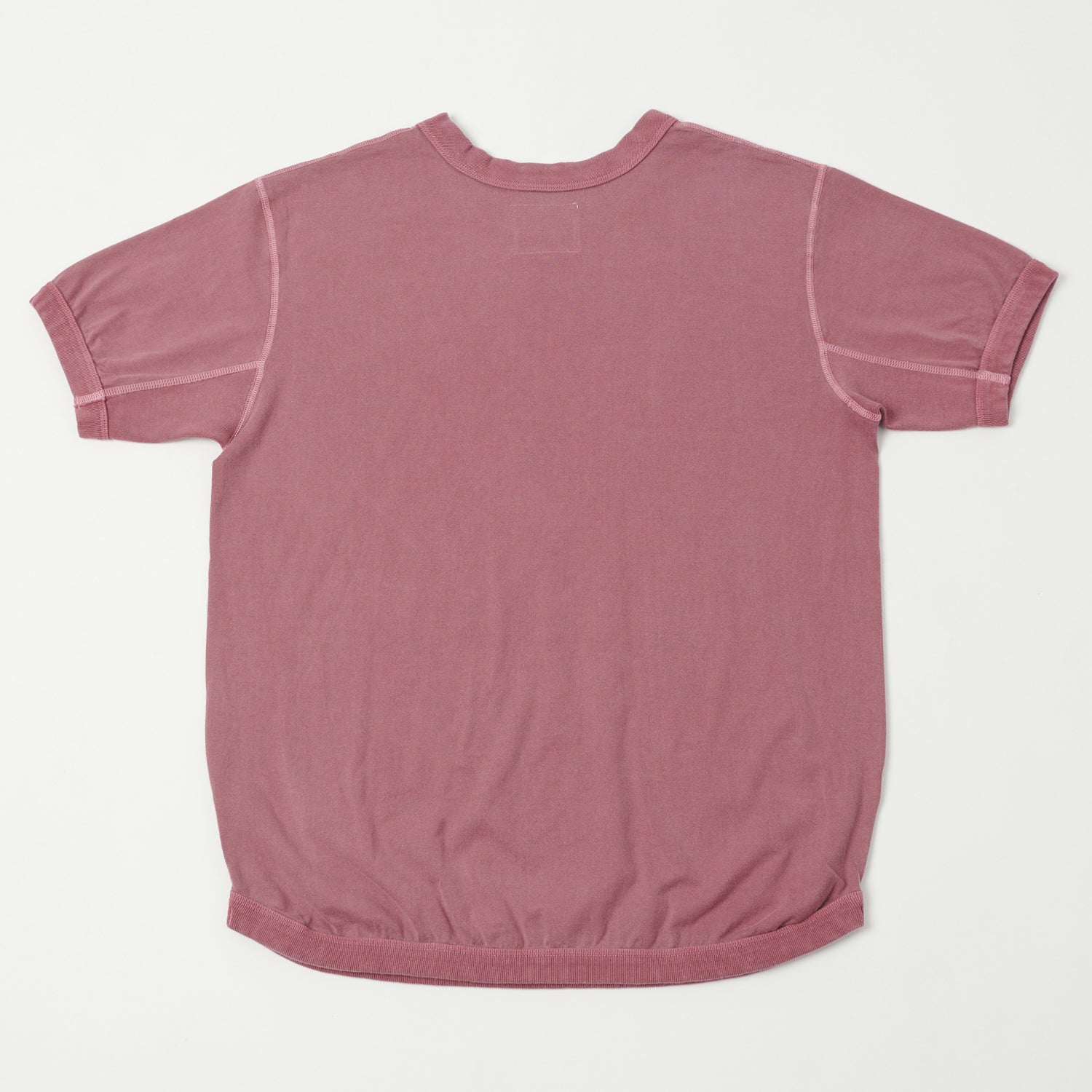 FULLCOUNT 5222 Flat Seam Heavyweight T-Shirt - Burgundy