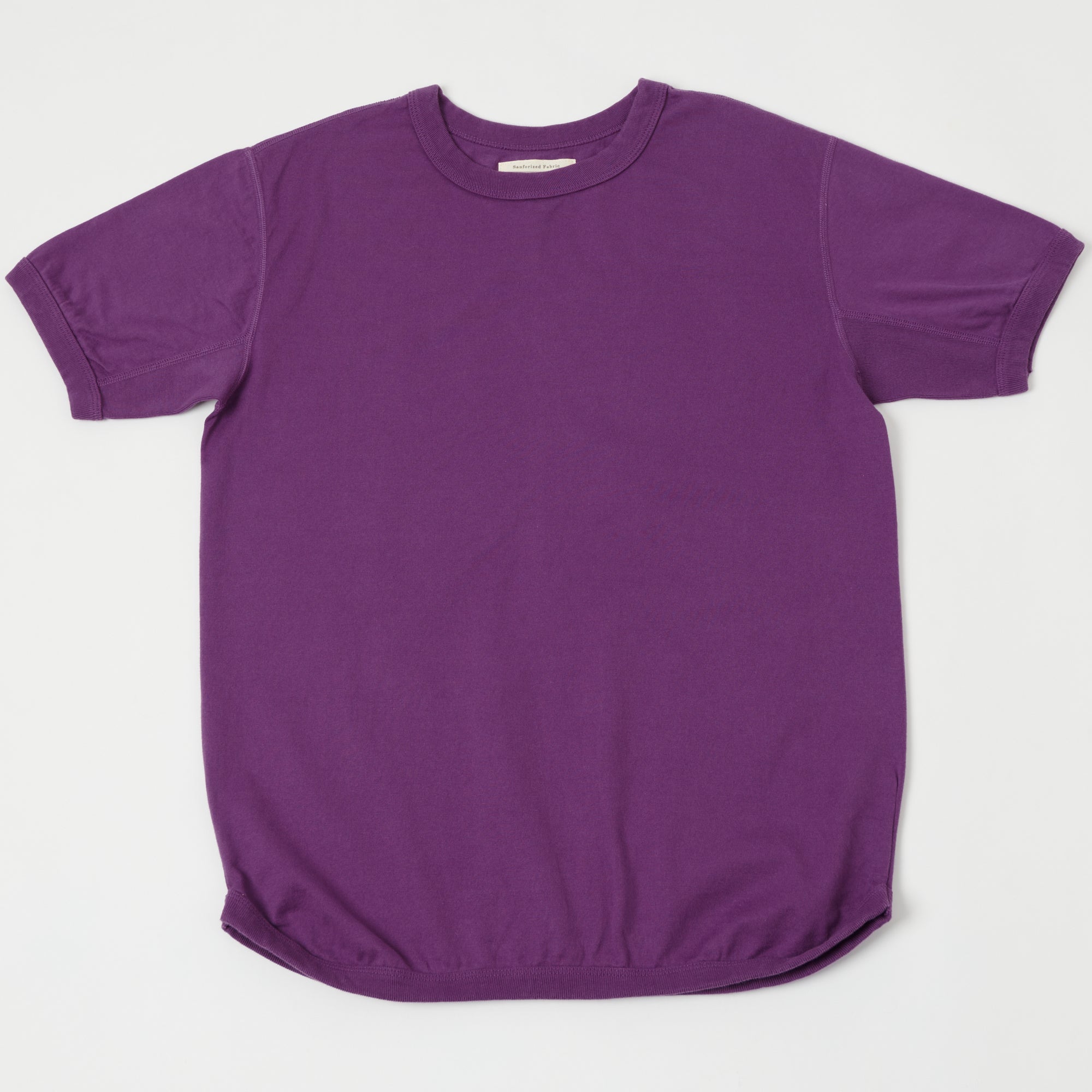 FULLCOUNT 5222 Flat Seam Heavyweight T-Shirt - Purple