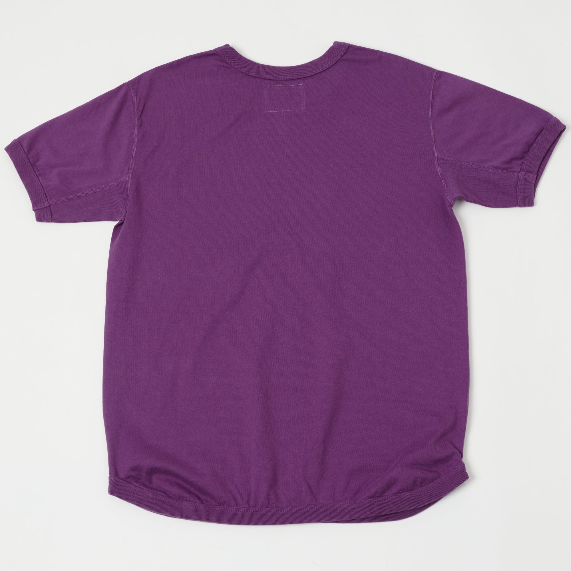 FULLCOUNT 5222 Flat Seam Heavyweight T-Shirt - Purple