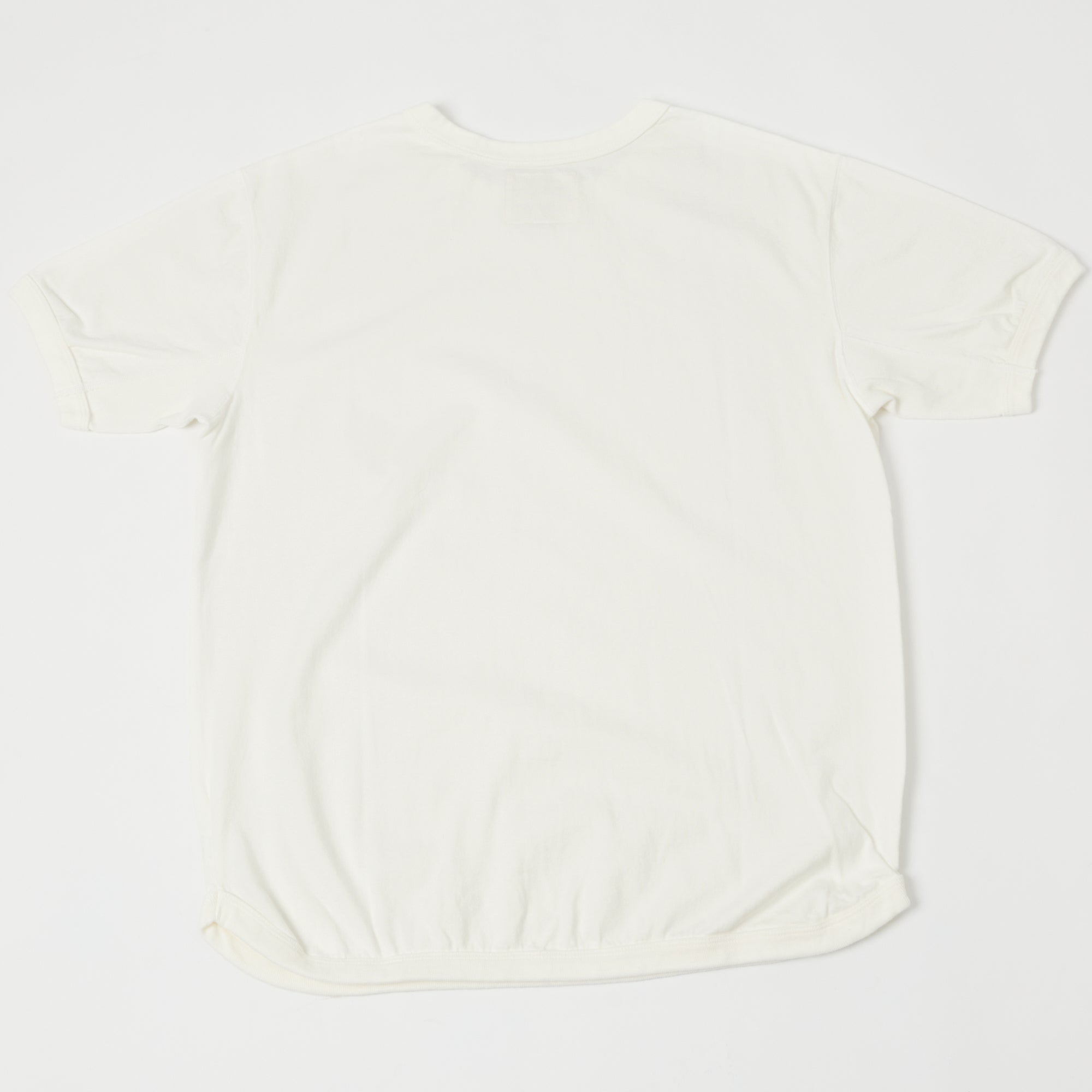 FULLCOUNT 5222 Flat Seam Heavyweight T-Shirt - White