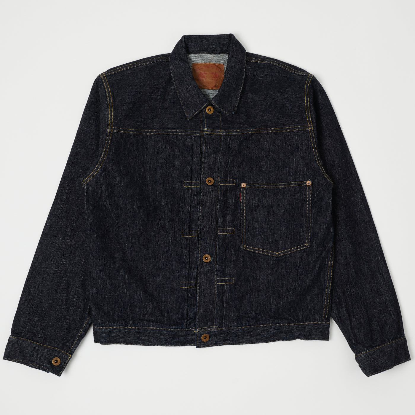 FULLCOUNT S2107 14oz Type I Denim Jacket - One Wash