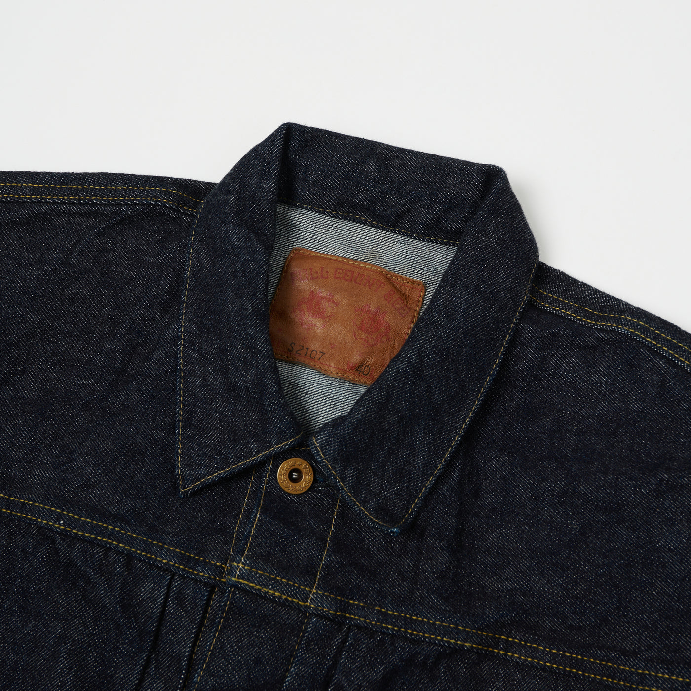 FULLCOUNT S2107 14oz Type I Denim Jacket - One Wash