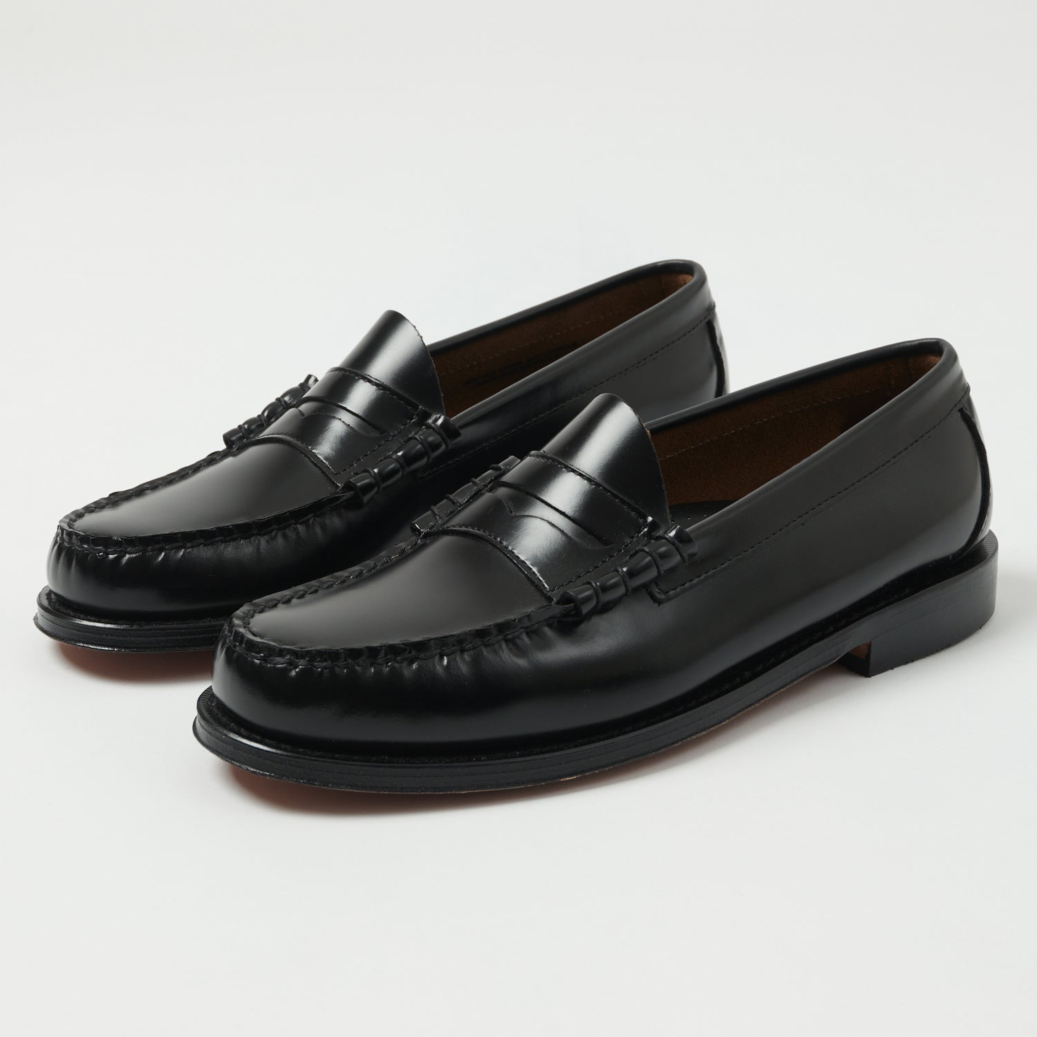 G.H. Bass & Co. Weejun Larson Moc Penny Loafer - Black