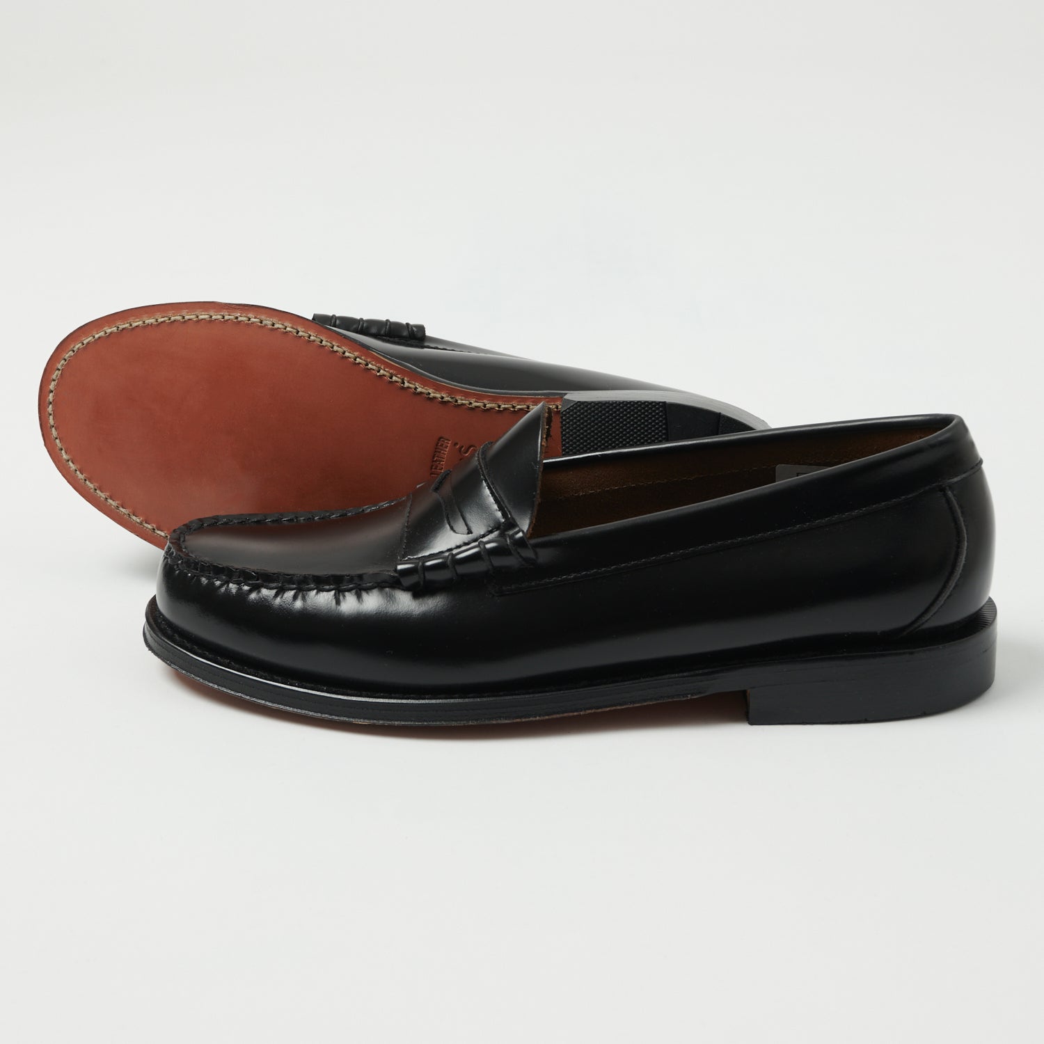 G.H. Bass & Co. Weejun Larson Moc Penny Loafer - Black