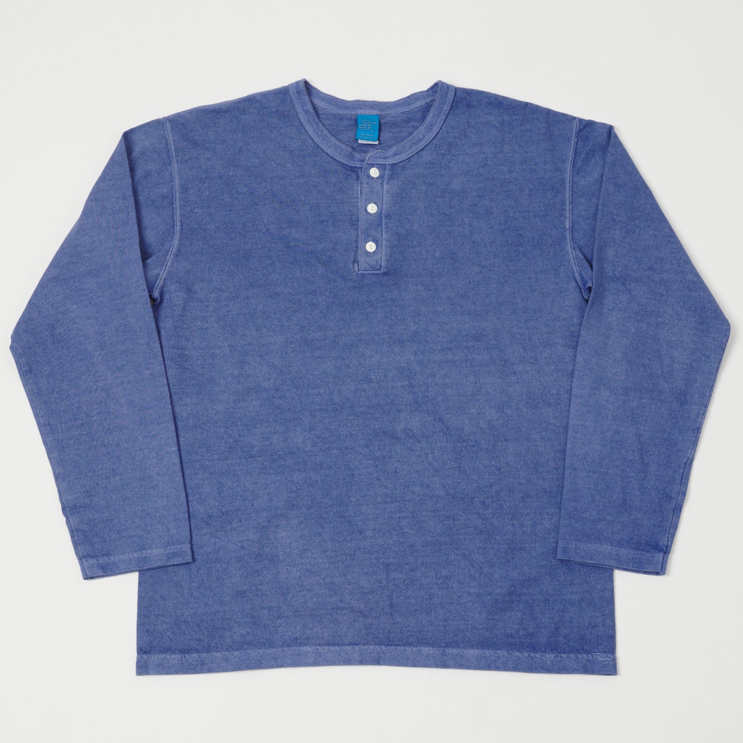 Good On Long Sleeve Henley - Lt Purple