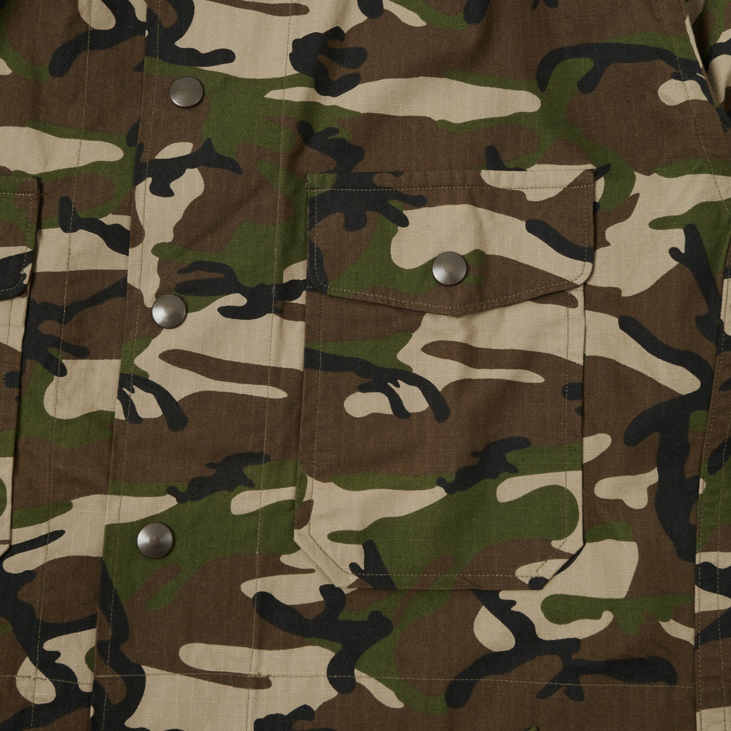 Gorouta 0311 Ripstop Camo Jacket - Camo
