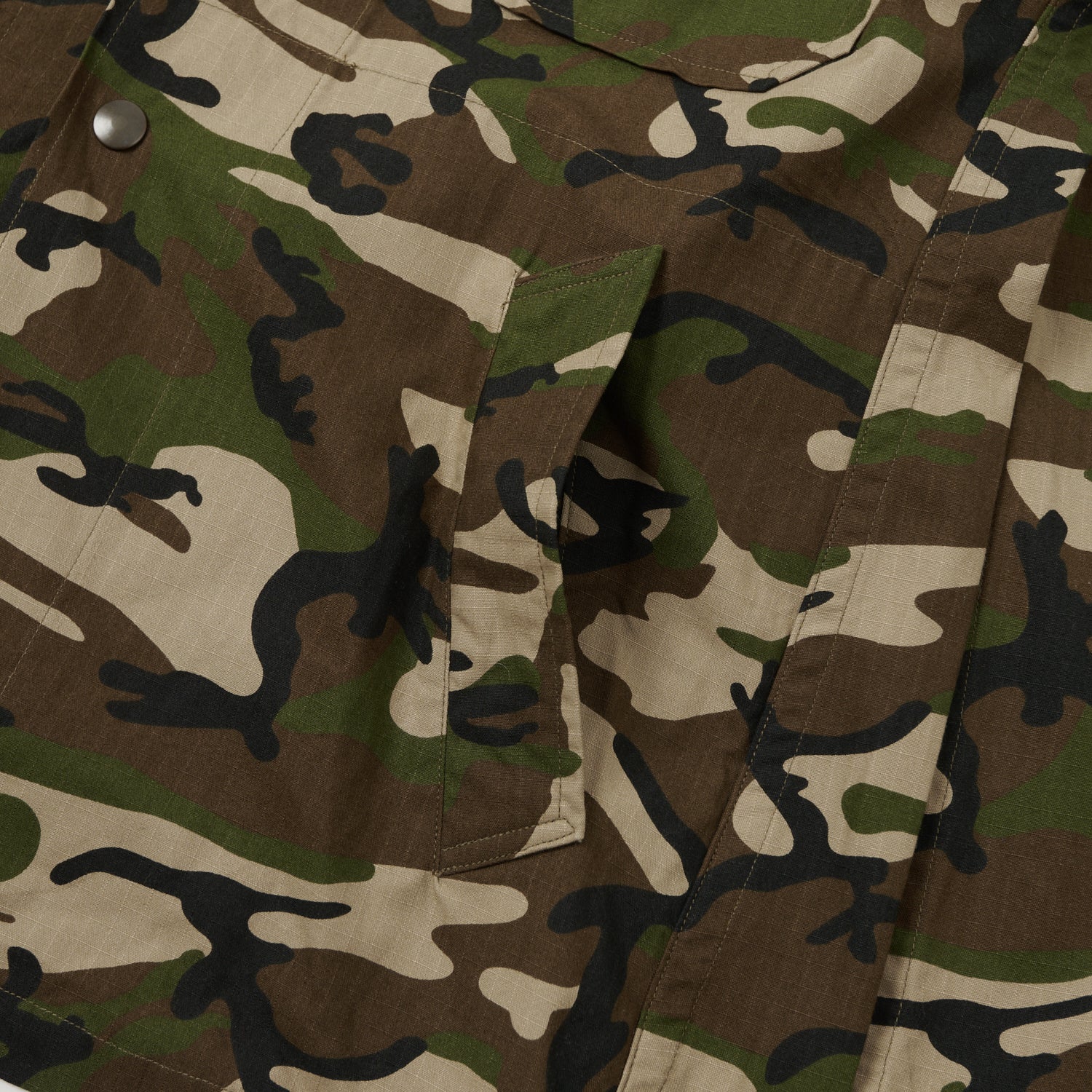 Gorouta 0311 Ripstop Camo Jacket - Camo