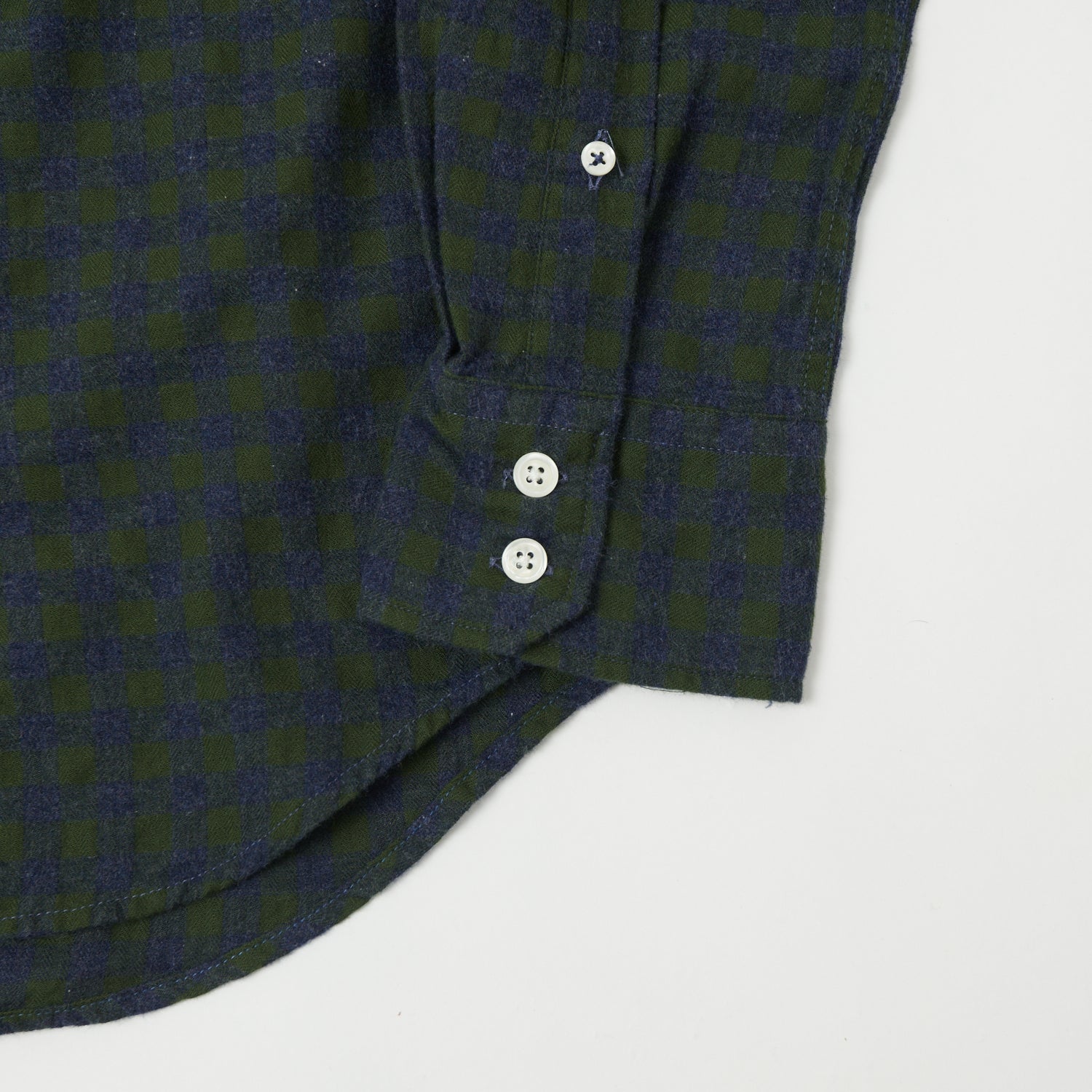 Hartford 'Paul' Gingham Shirt - Green