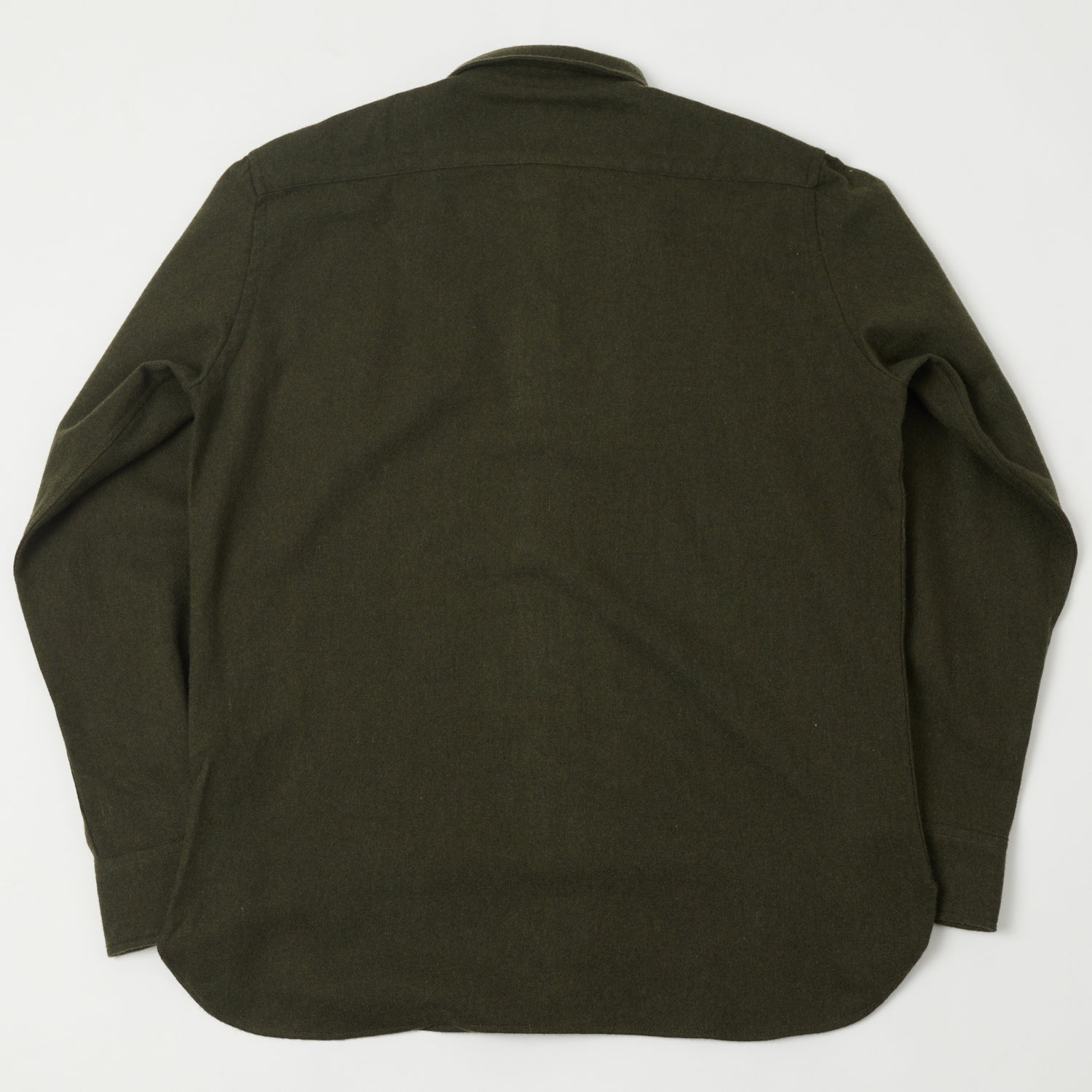 Hartford 'Percey' Wool Shirt - Army