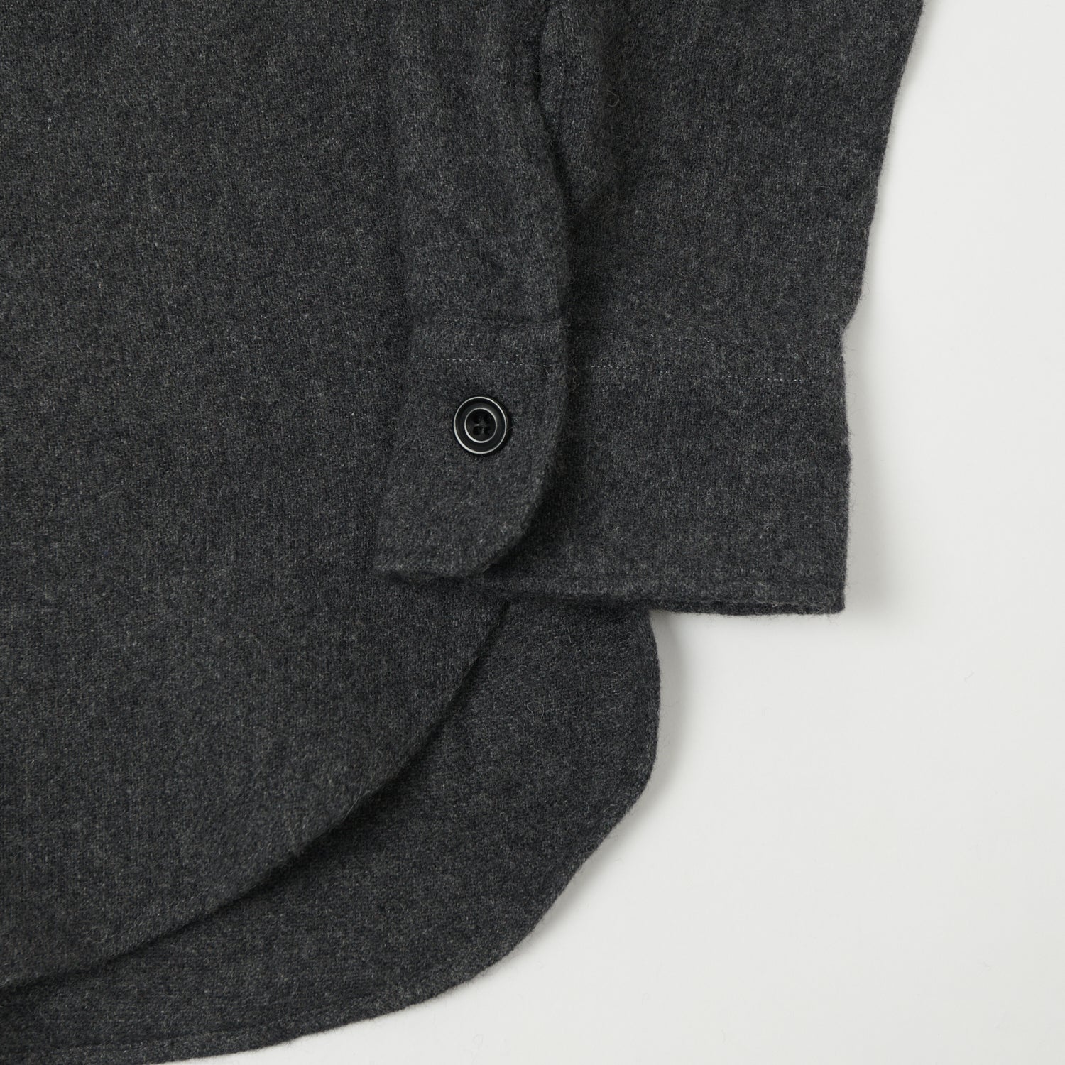 Hartford 'Percey' Wool Shirt - Grey
