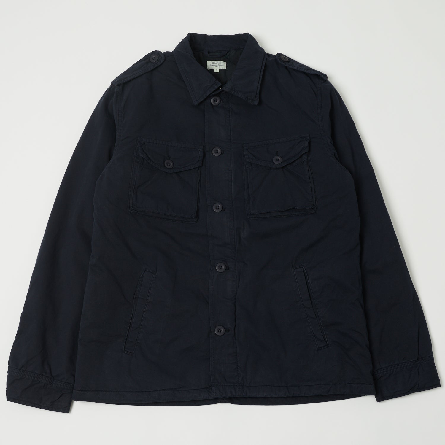 Hartford 'Jonah' Military Workers Jacket - Navy
