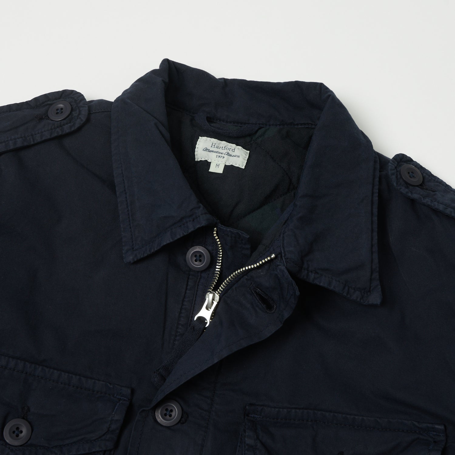 Hartford 'Jonah' Military Workers Jacket - Navy