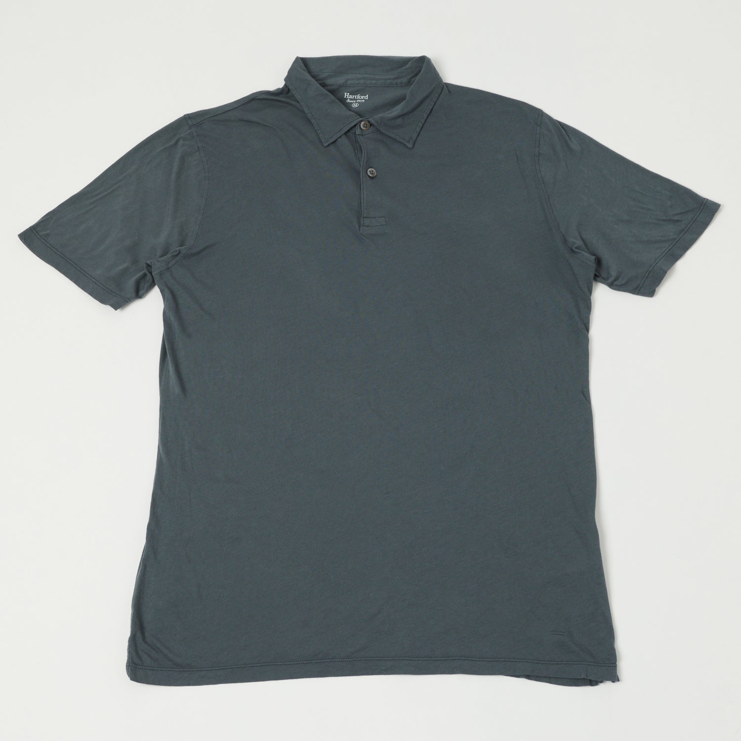 Hartford  Lightweight Jersey Polo Shirt - Thunder