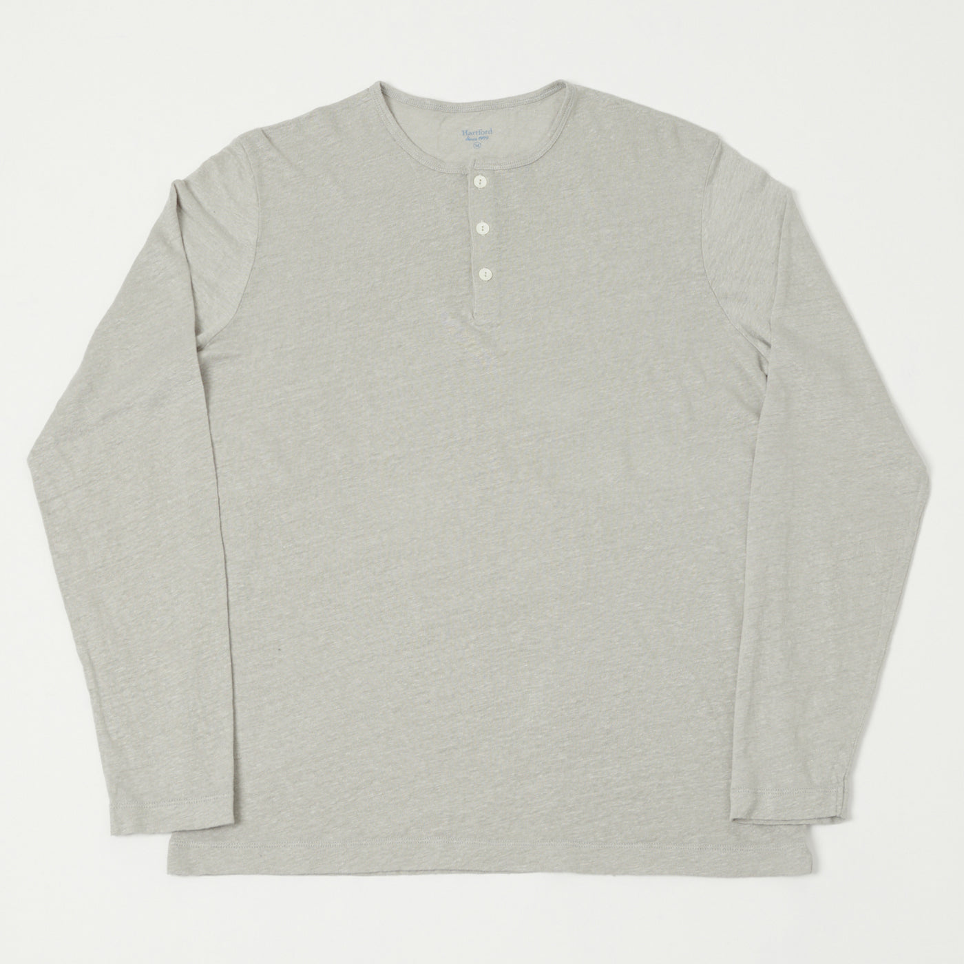 Hartford Linen Henley - Stone