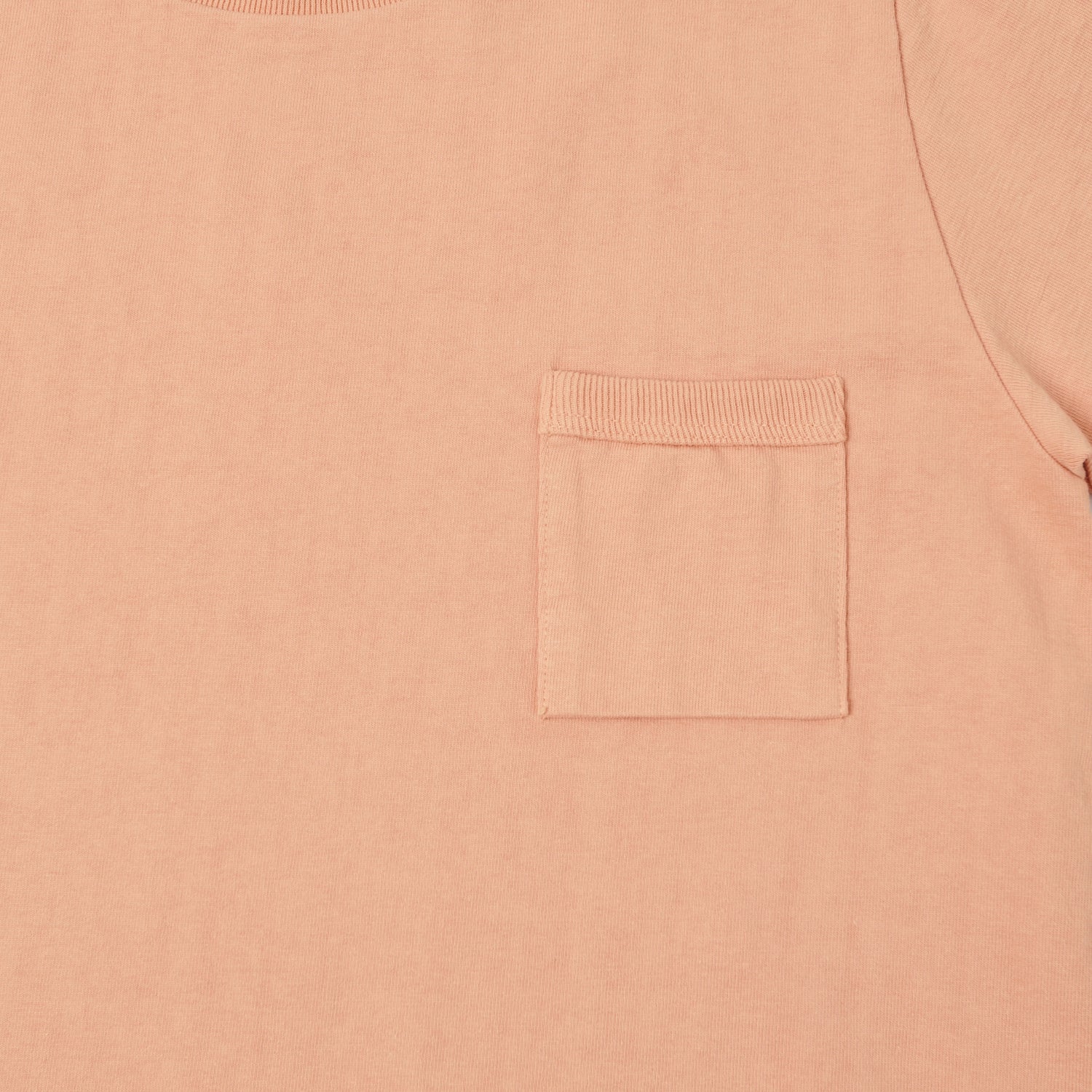 Jackman Dotsume Pocket T-Shirt - Coral