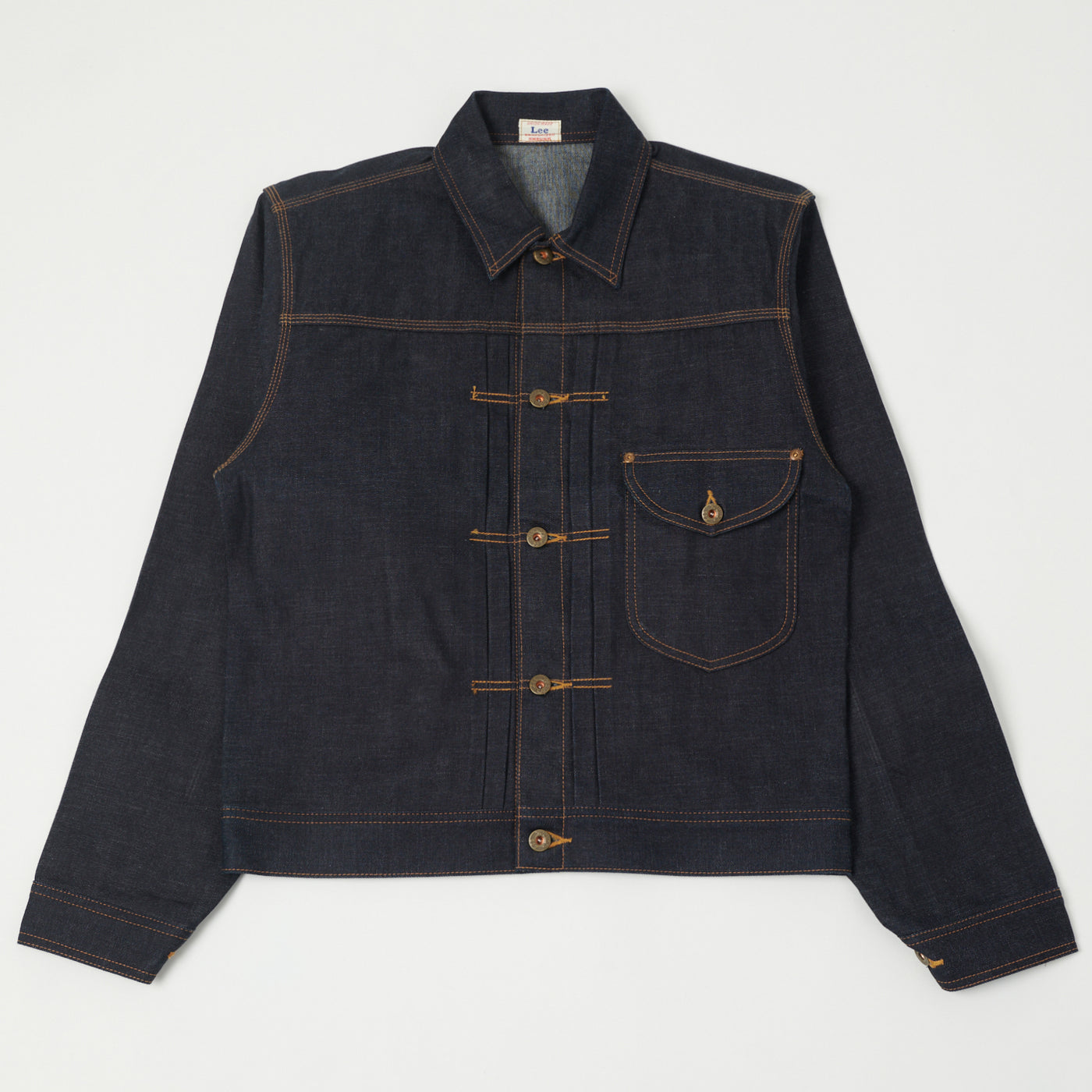 Lee Archives 1937 'Real Vintage Cowboy' 101J Denim Jacket - Raw