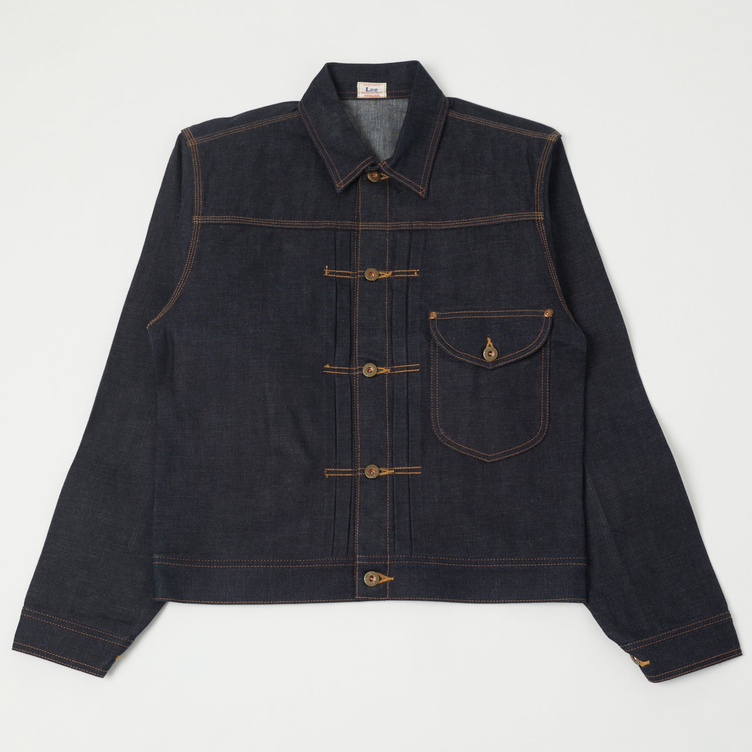 Lee Archives 1937 'Real Vintage Cowboy' 101J Denim Jacket - Raw