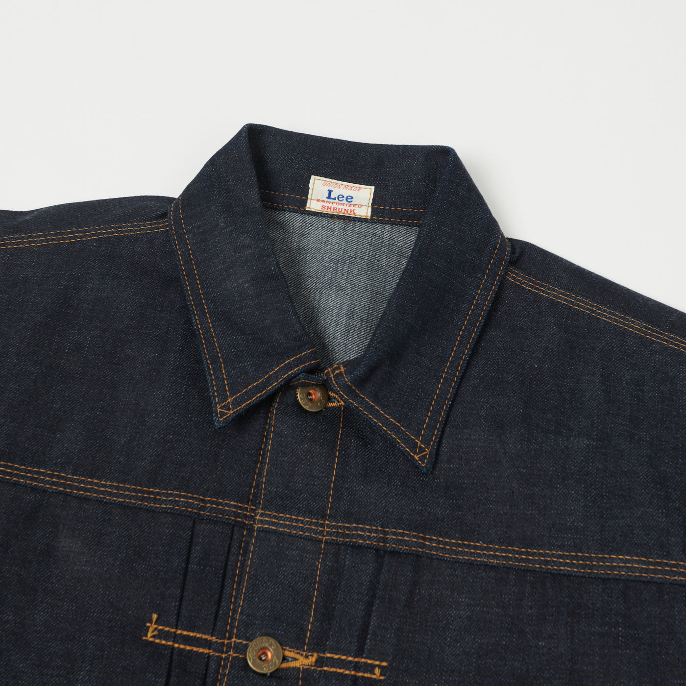 Lee Archives 1937 'Real Vintage Cowboy' 101J Denim Jacket - Raw
