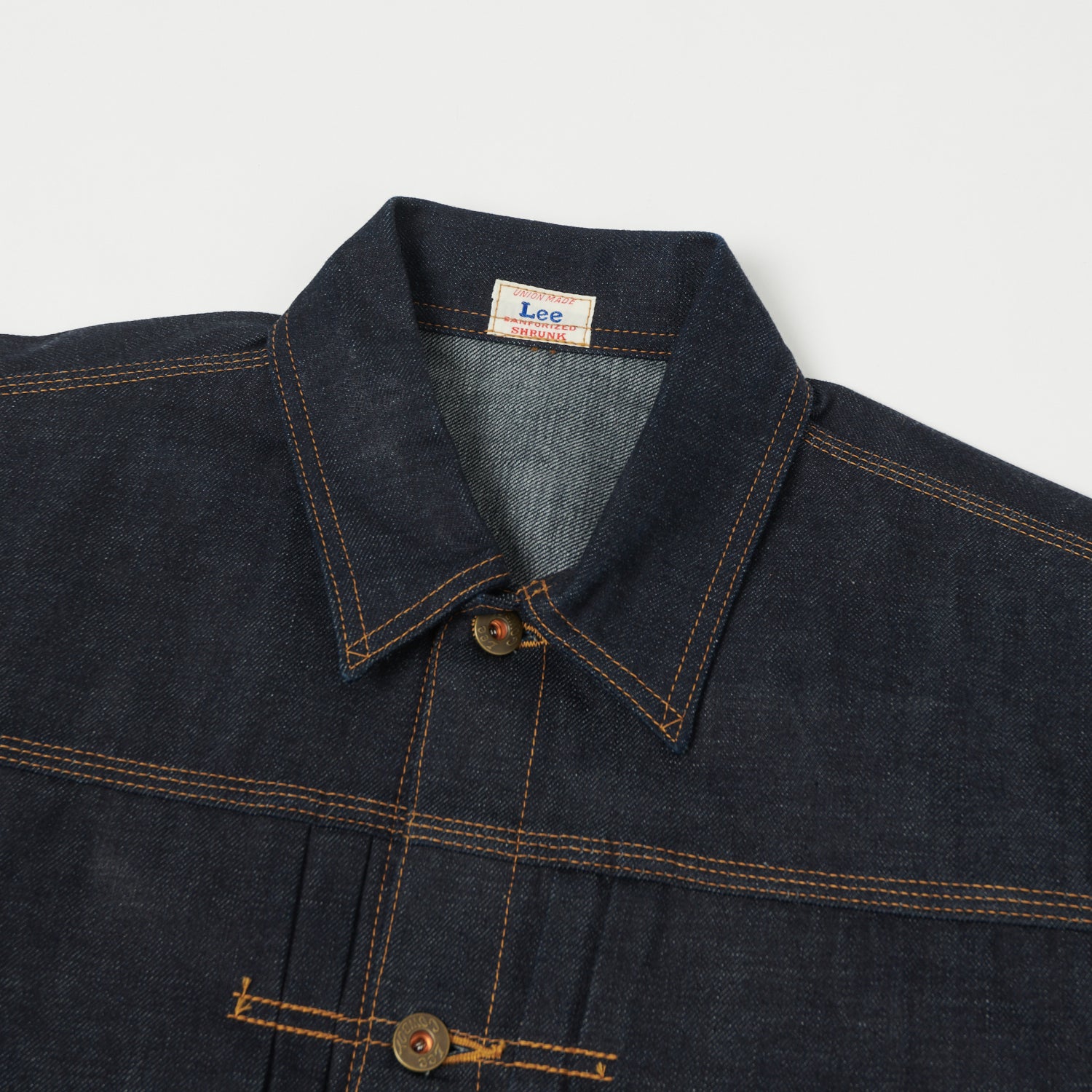 Lee Archives 1937 'Real Vintage Cowboy' 101J Denim Jacket - Raw