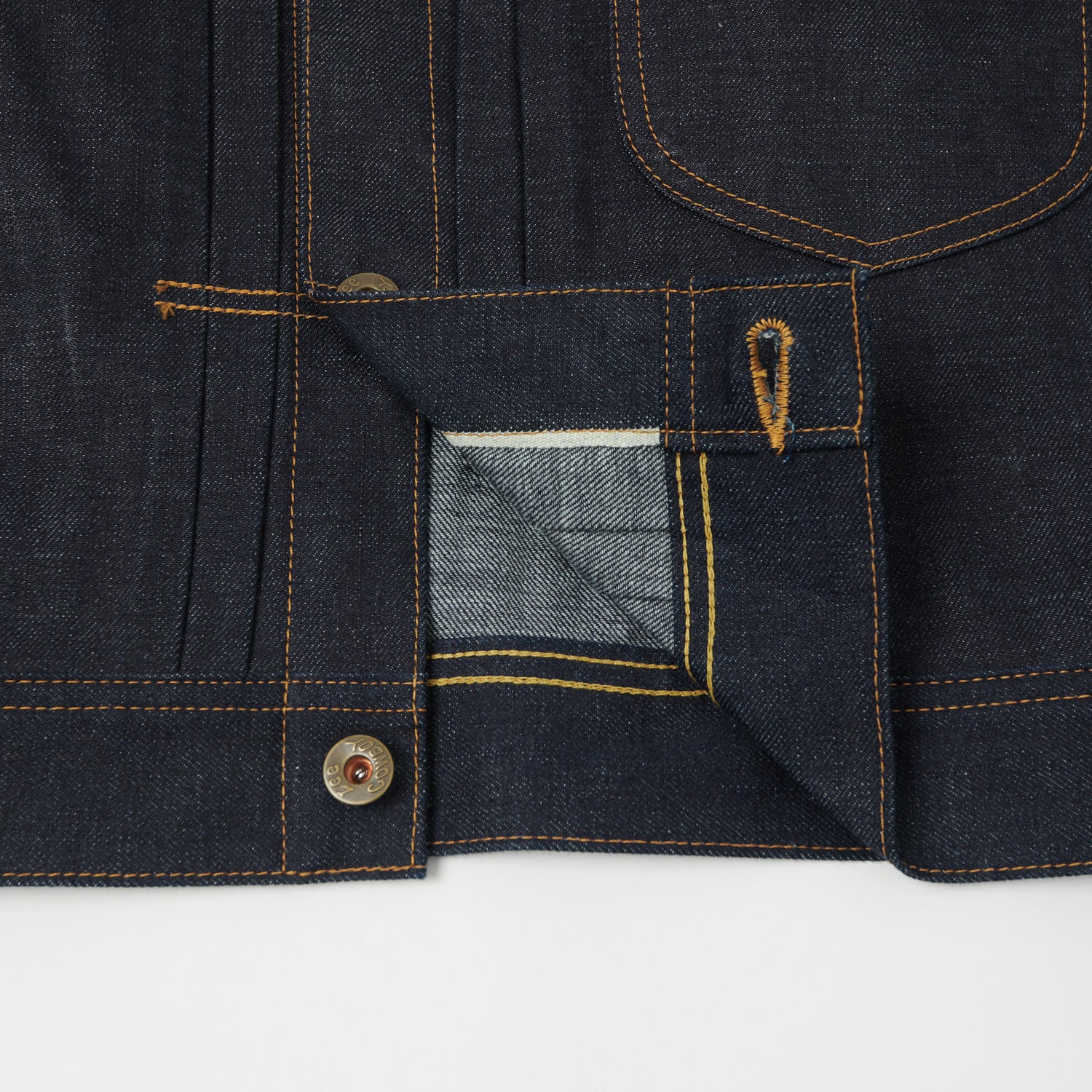 Lee Archives 1937 'Real Vintage Cowboy' 101J Denim Jacket - Raw