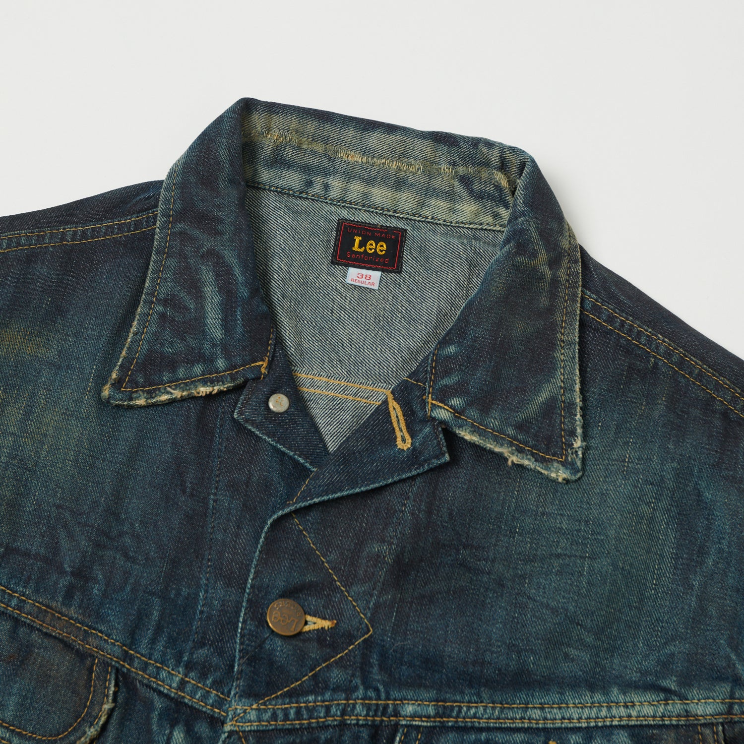 Lee Archives 1946 'Riders' 101J Denim Jacket - Heavy Wash