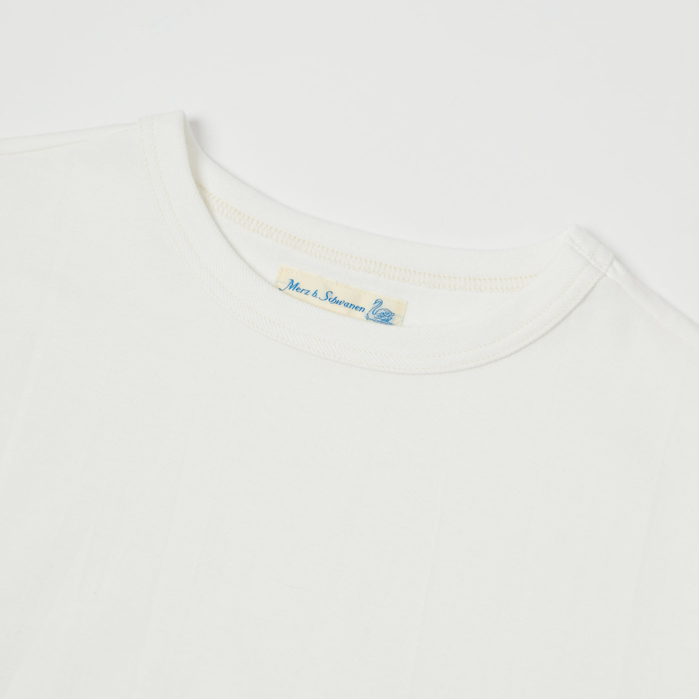 Merz b. Schwanen 214 Relaxed T-Shirt - White