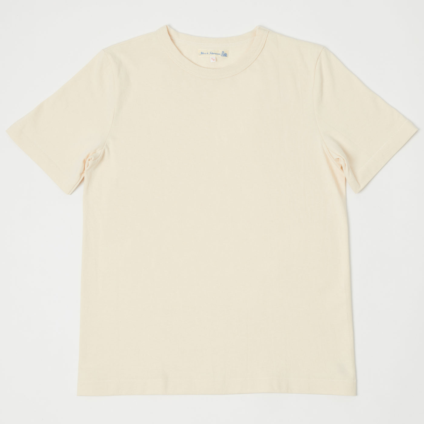 Merz b. Schwanen 214 Relaxed T-Shirt - Nature