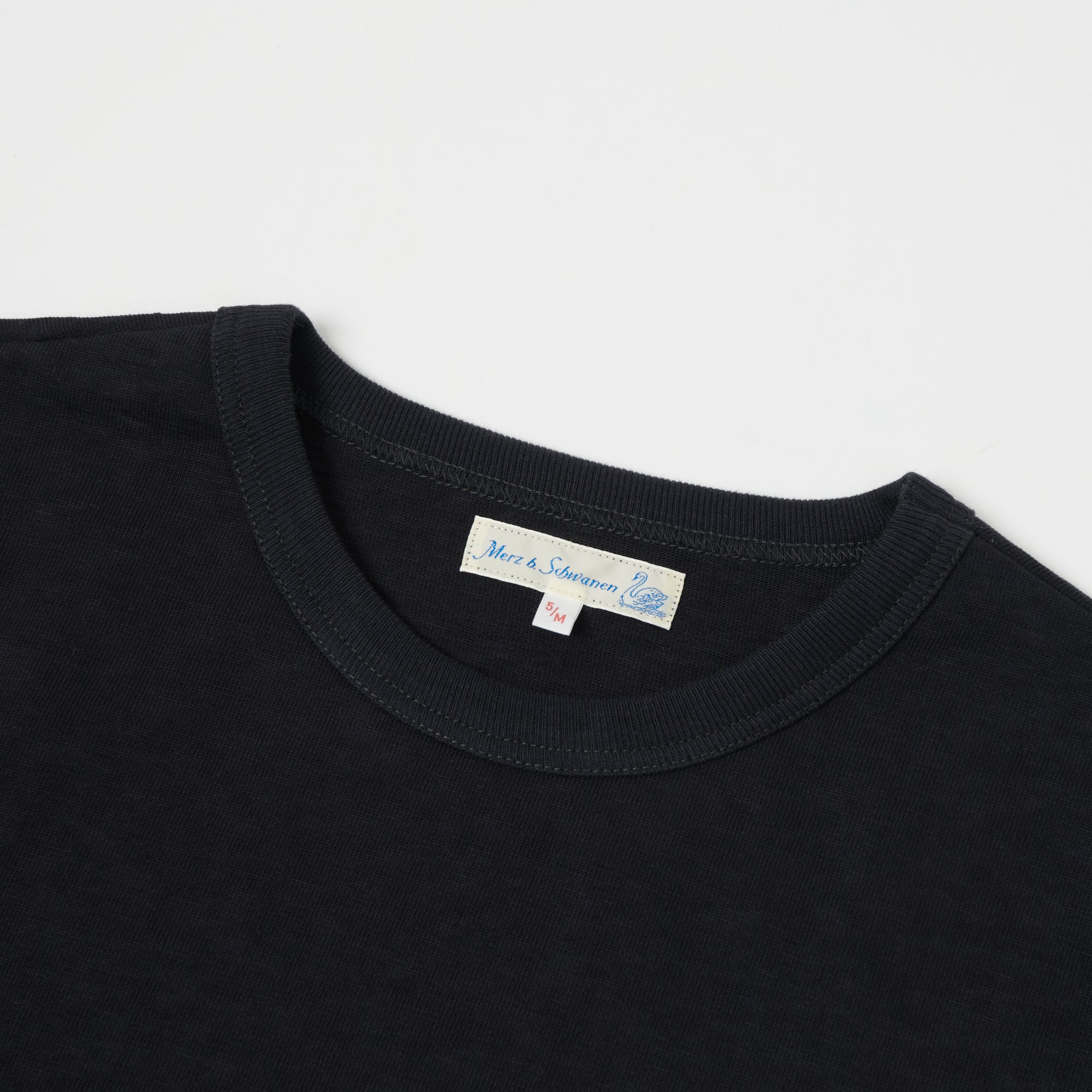 Merz b. Schwanen 2S14 Relaxed Heavyweight T-Shirt - Charcoal