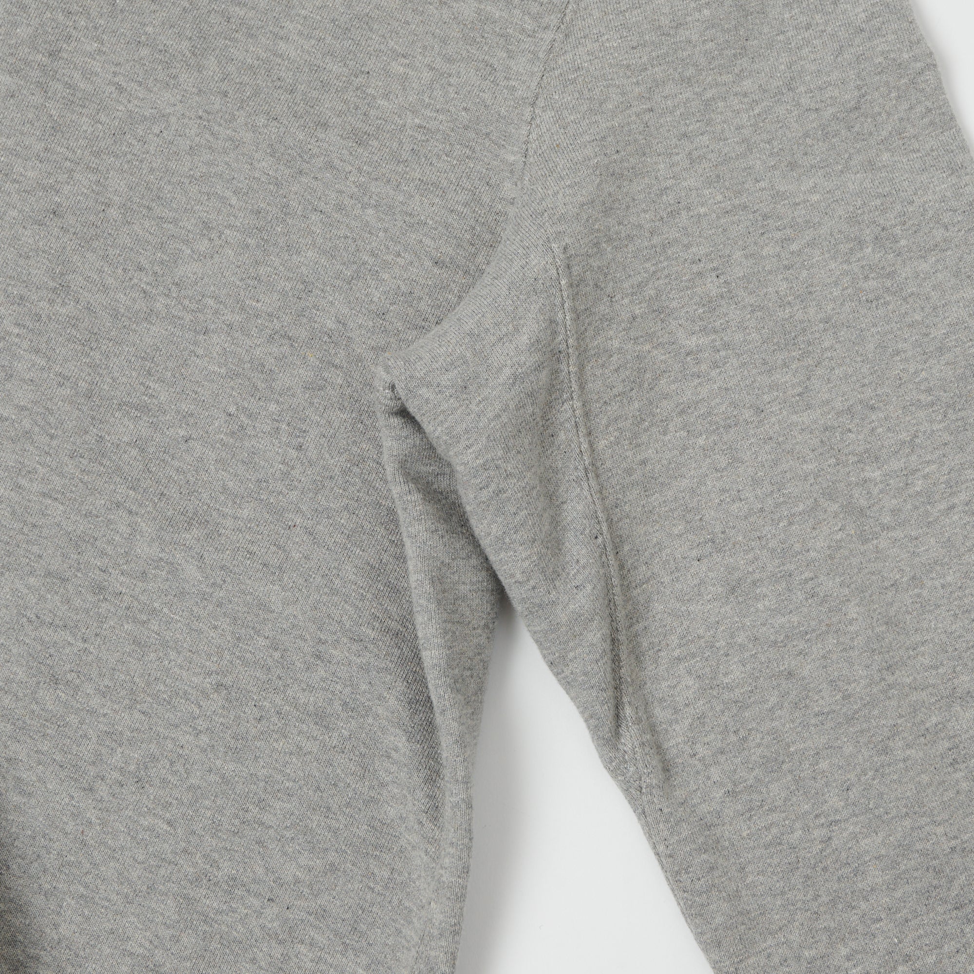 Merz b. Schwanen 343Z Half Zip Sweatshirt - Grey Melange