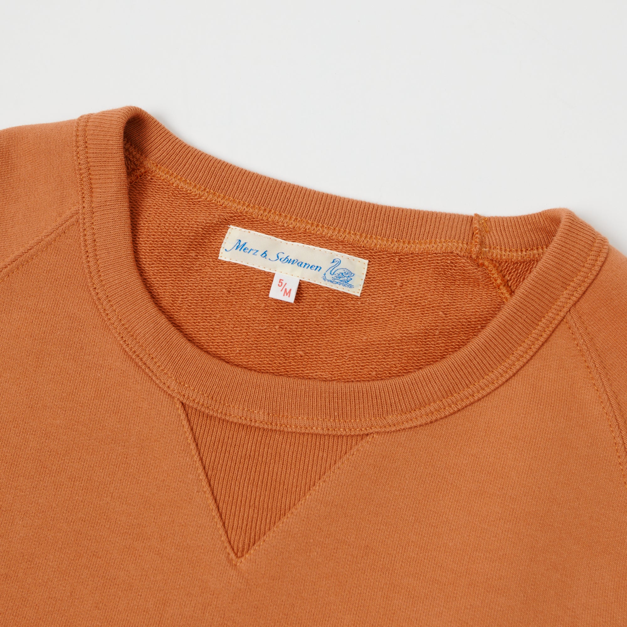 Merz b. Schwanen 349 Raglan Sleeve Sweatshirt - Sunset