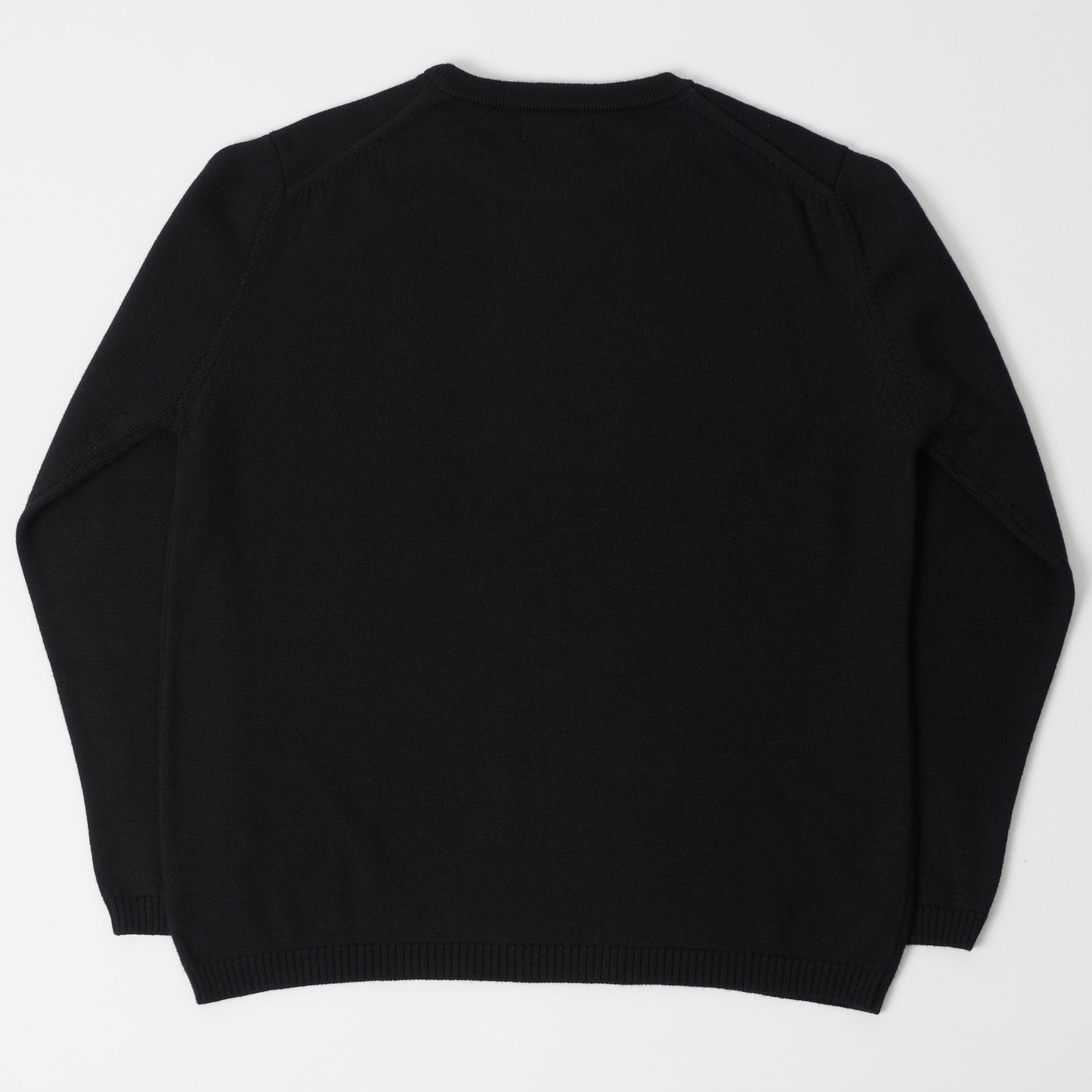 Merz b. Schwanen 'Good Basics' Oversized Merino Pullover - Deep Black
