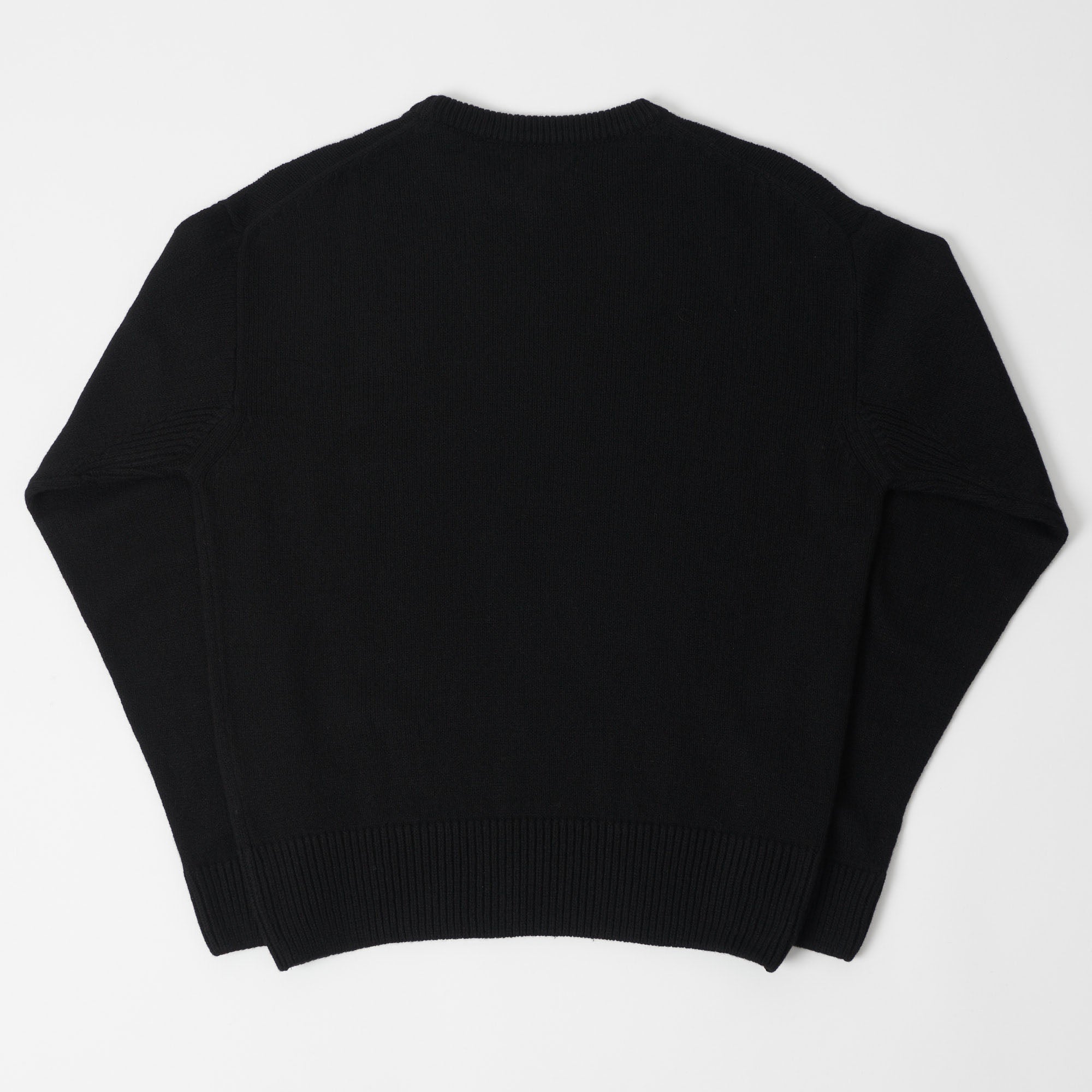 Merz b. Schwanen 'Good Basics' Recycled Cashmere Pullover - Deep Black