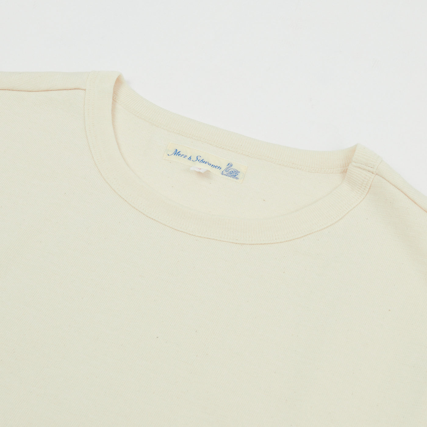 Merz b. Schwanen 2S18 Heavyweight Long Sleeve T-Shirt - Nature