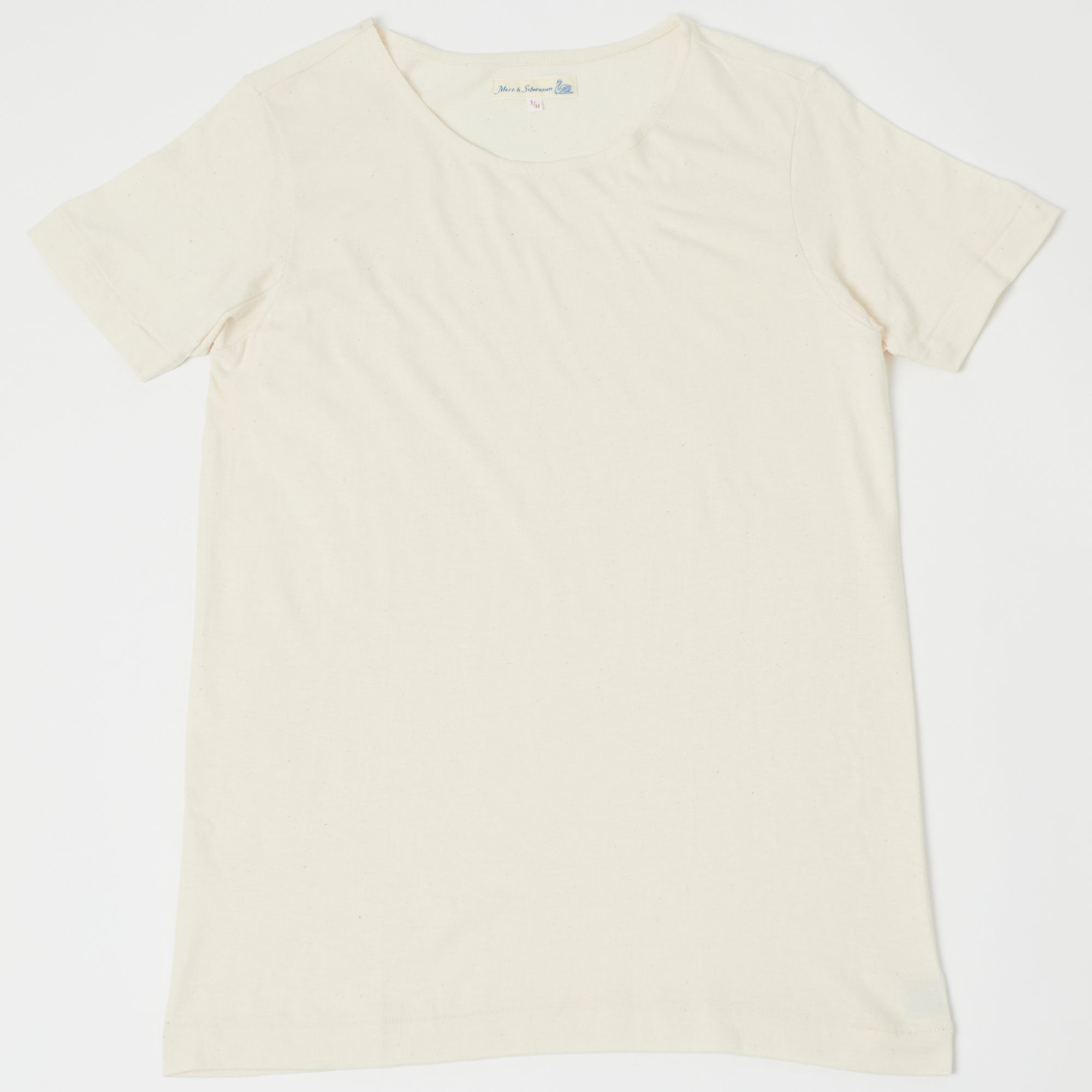 Merz b. Schwanen 114 Lightweight 1920s T-Shirt - Nature