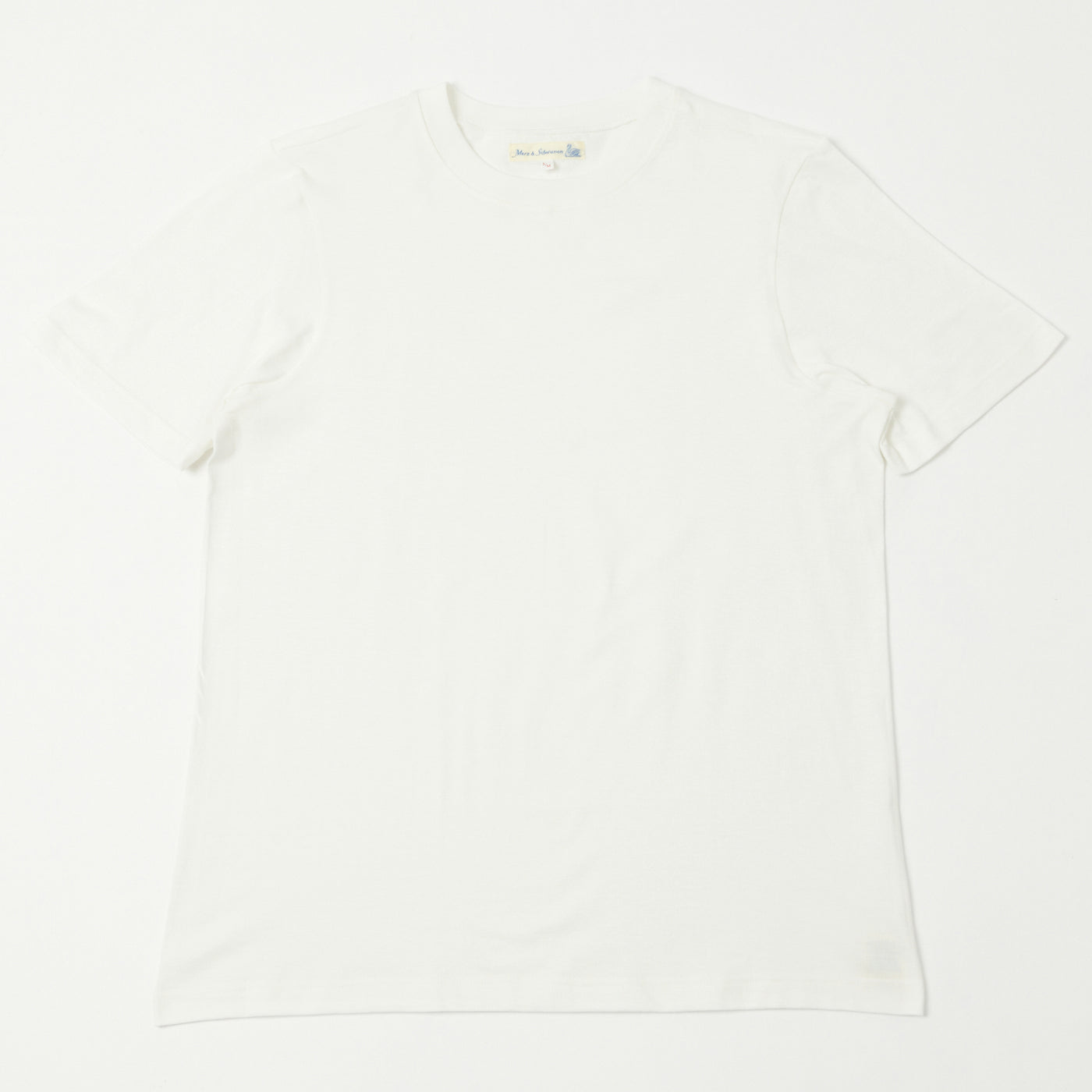 Merz b. Schwanen 1940s Relaxed Lightweight T-Shirt - White