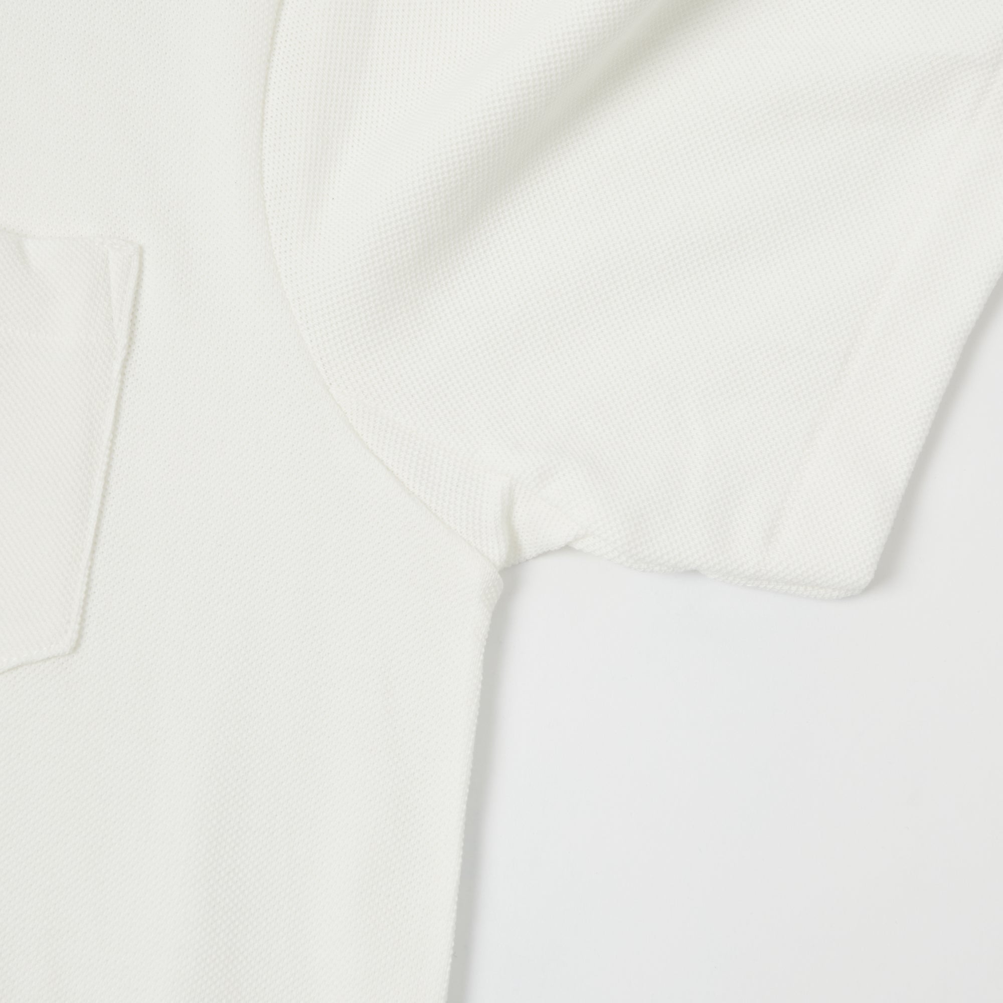 Merz b. Schwanen 2PKPL Pocket Polo Shirt - White