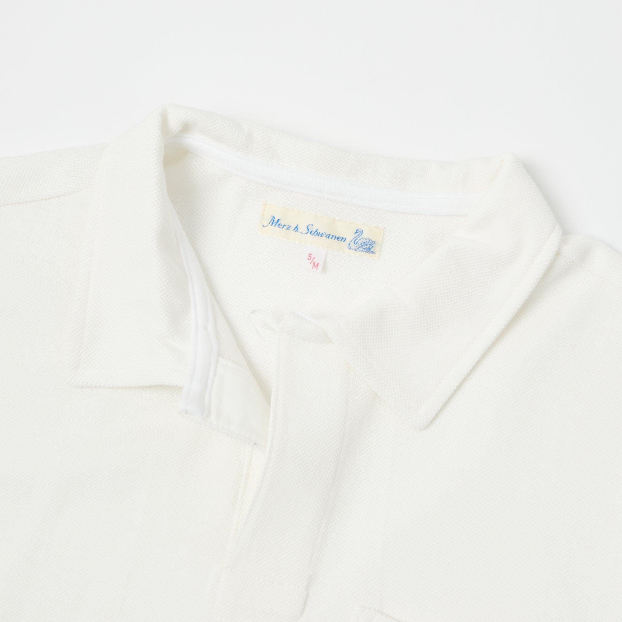 Merz b. Schwanen 2PKPL Pocket Polo Shirt - White