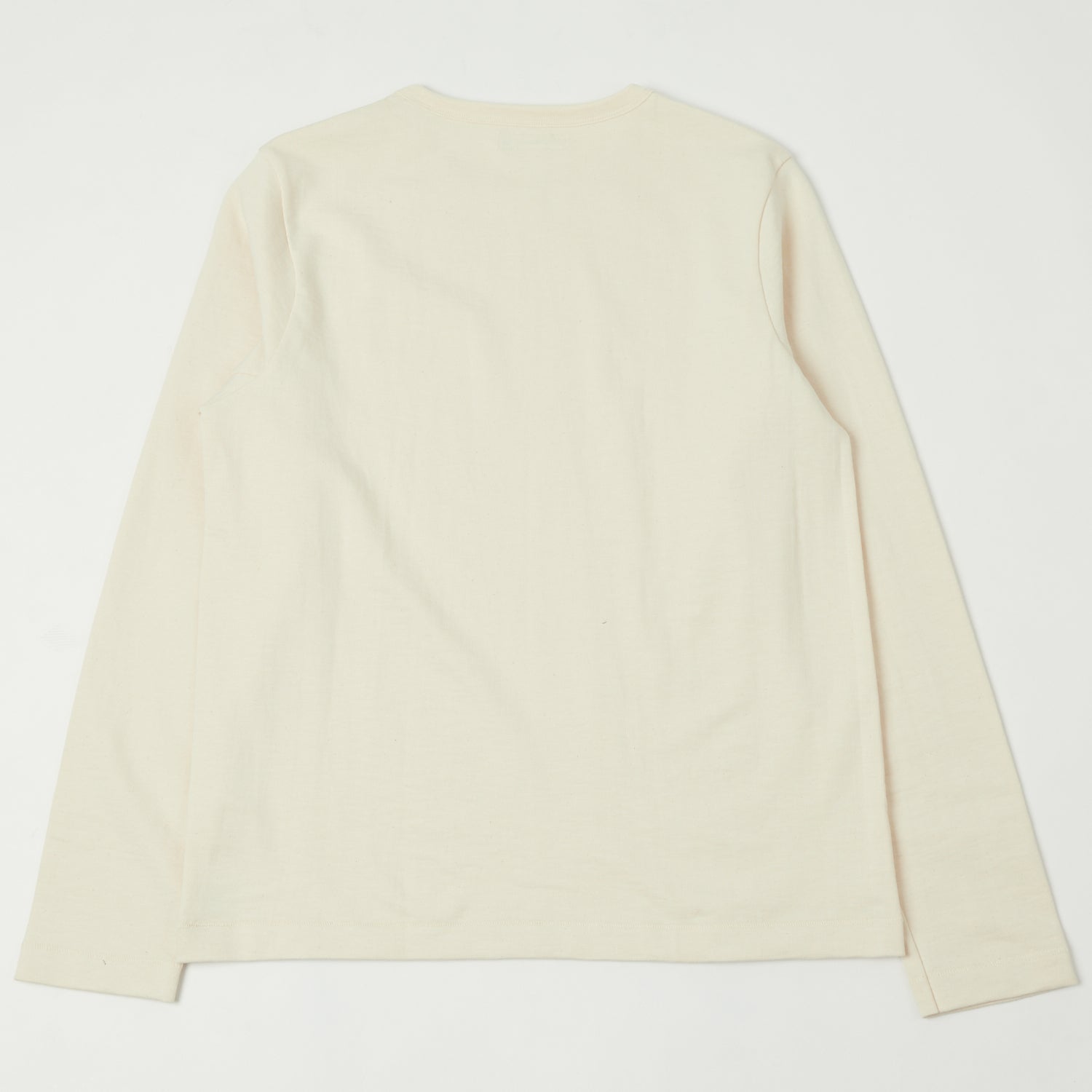 Merz b. Schwanen 2S18 Heavyweight Long Sleeve T-Shirt - Nature