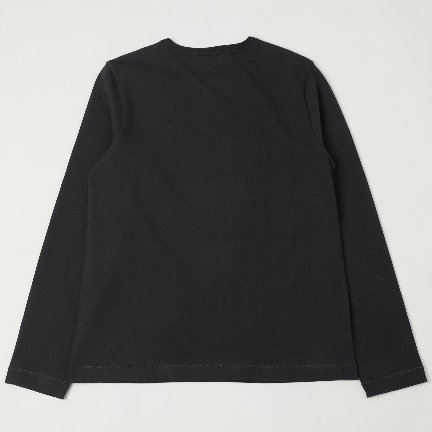 Merz b. Schwanen 2S18 Heavyweight Long Sleeve T-Shirt - Charcoal