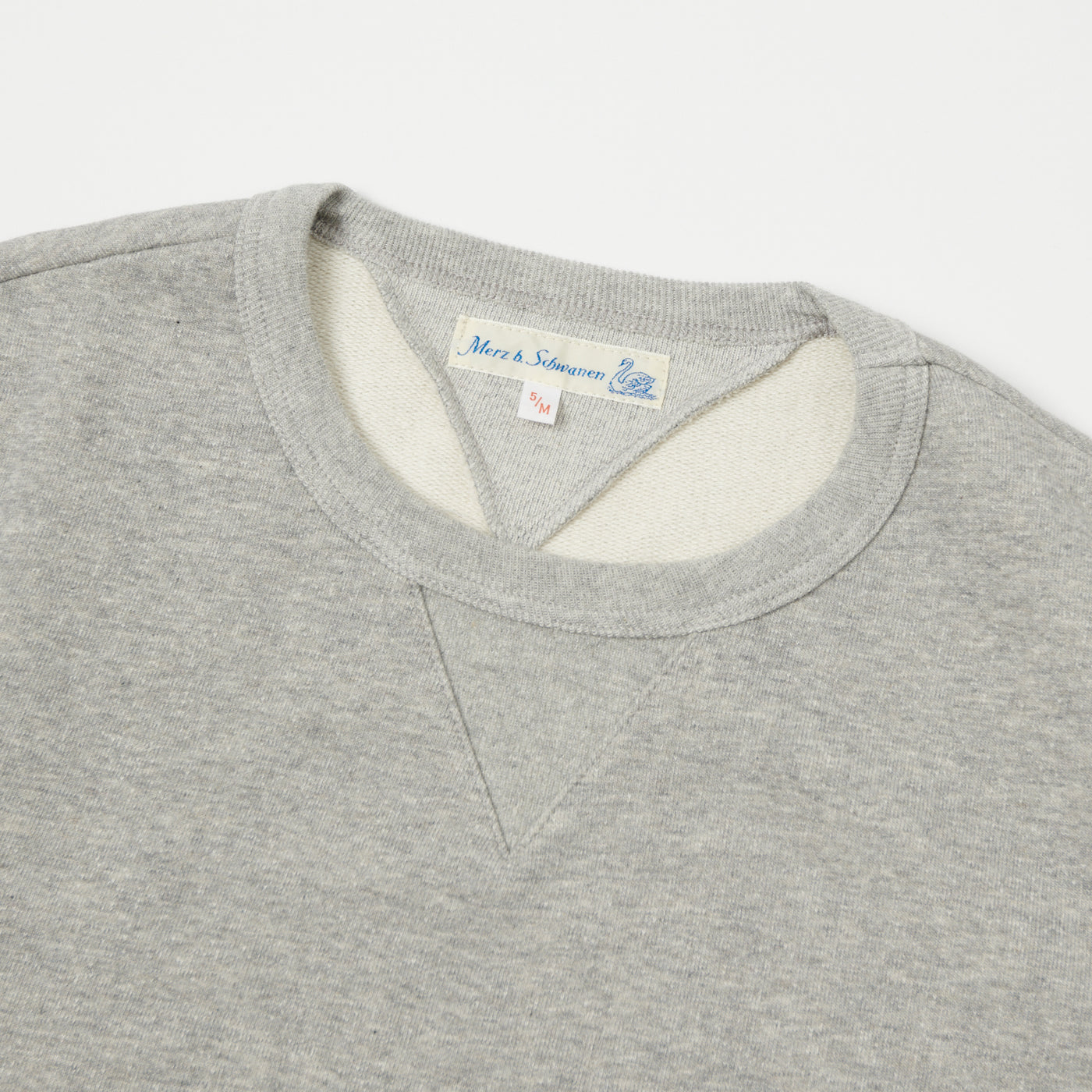 Merz b. Schwanen 346 Classic Sweatshirt - Grey Melange