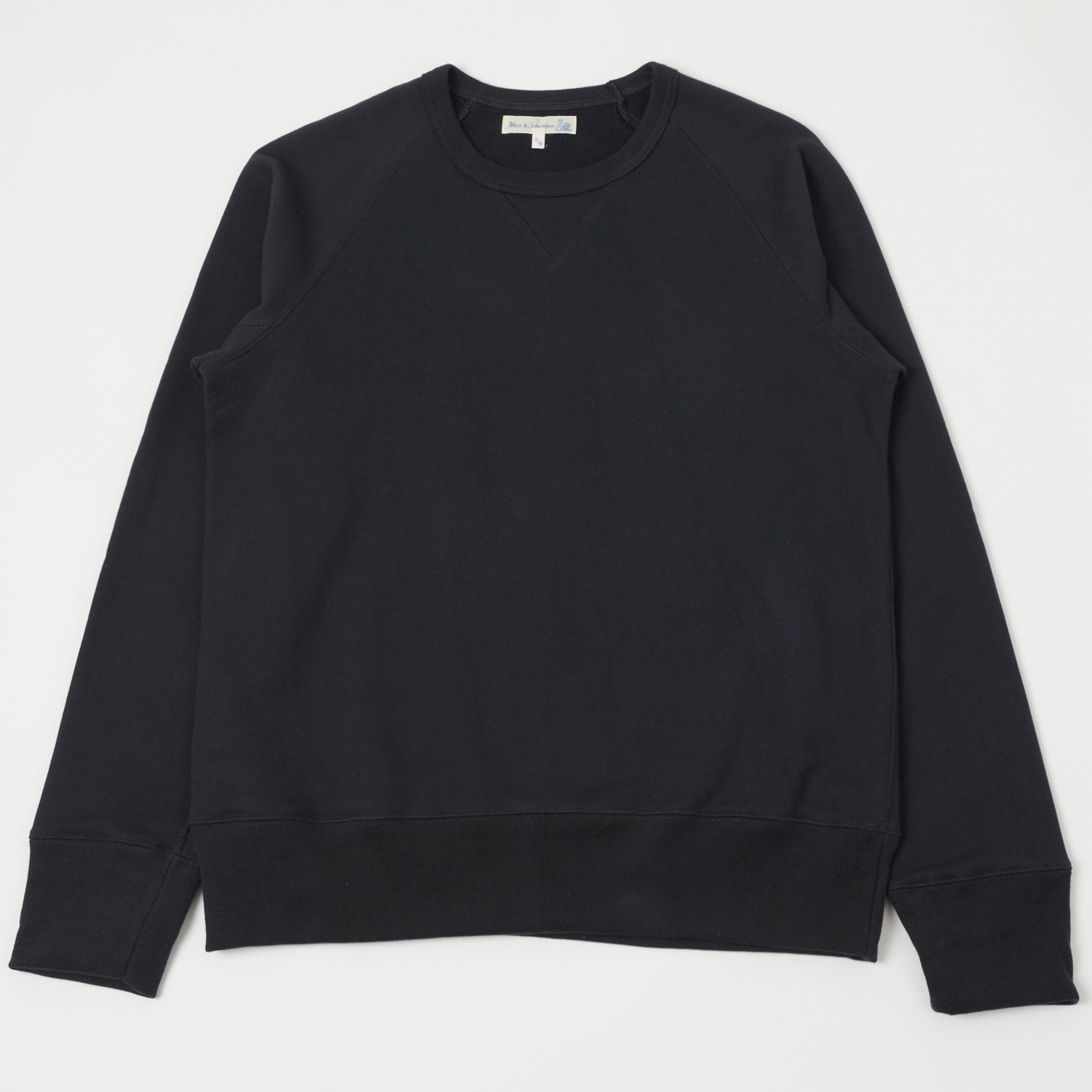 Merz b. Schwanen 349 Raglan Sleeve Sweatshirt - Charcoal
