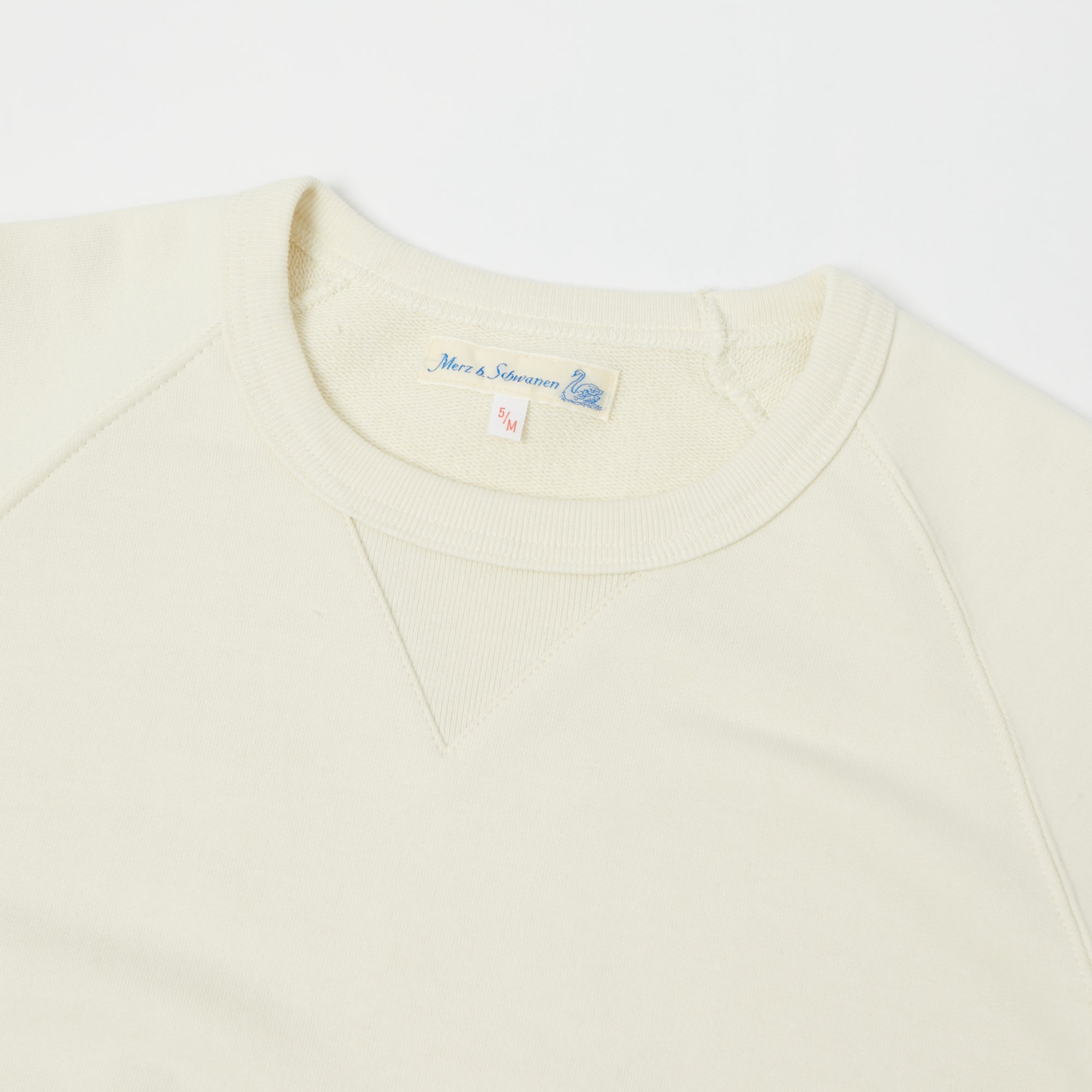 Merz b. Schwanen 349 Raglan Sleeve Sweatshirt - Oat