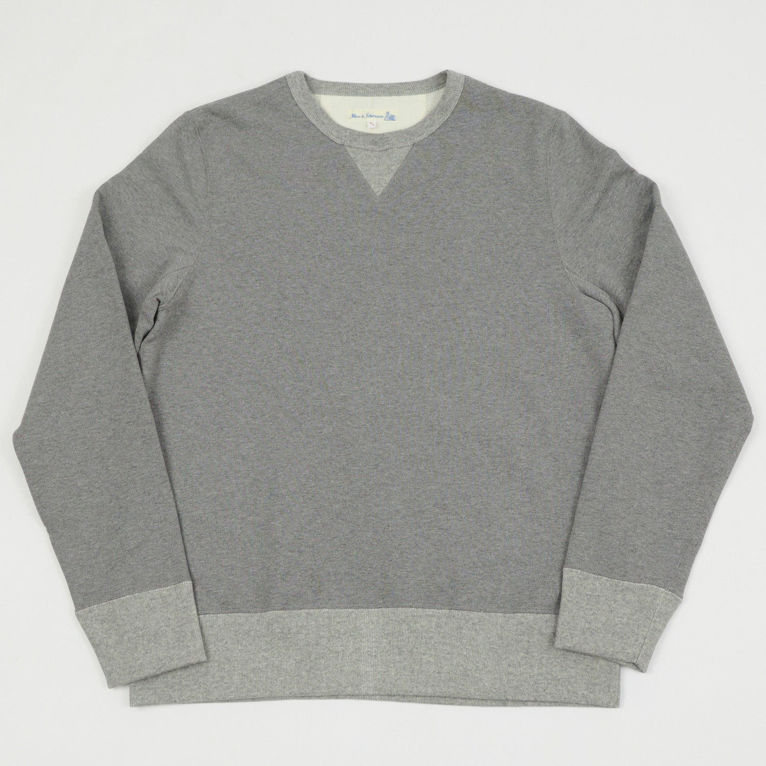 Merz b. Schwanen 346 Classic Sweatshirt - Anthra Melange