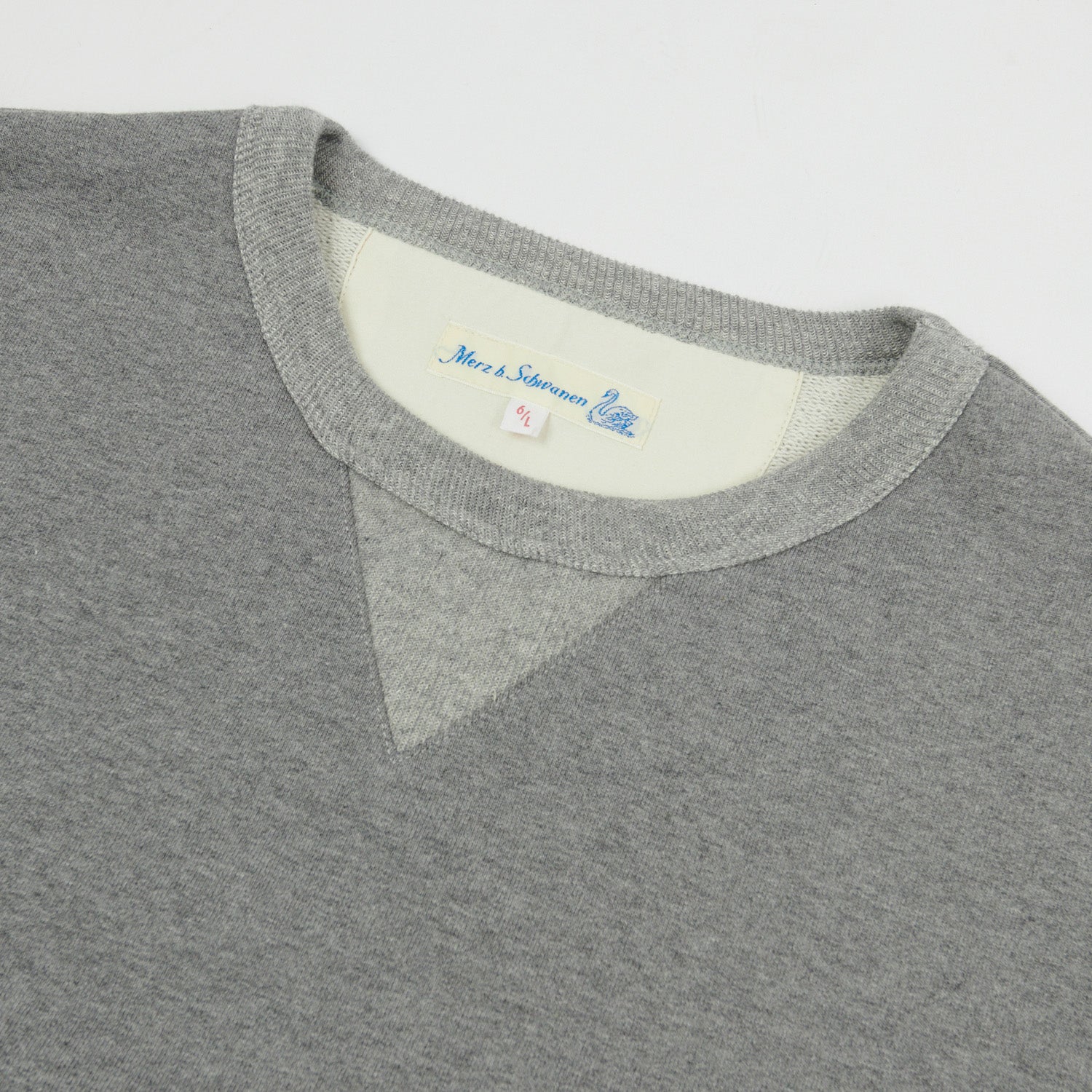 Merz b. Schwanen 346 Classic Sweatshirt - Anthra Melange